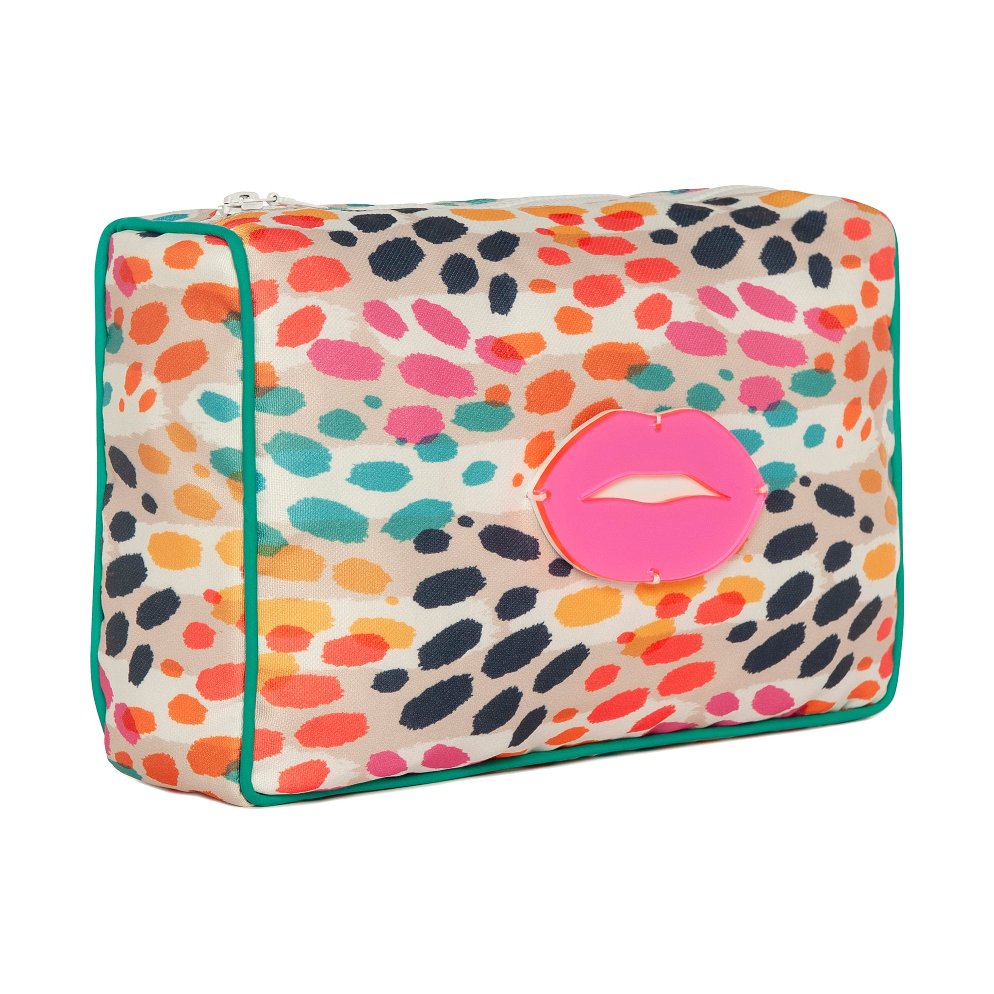 OLIVIA Pouch | Paint Drops Lips