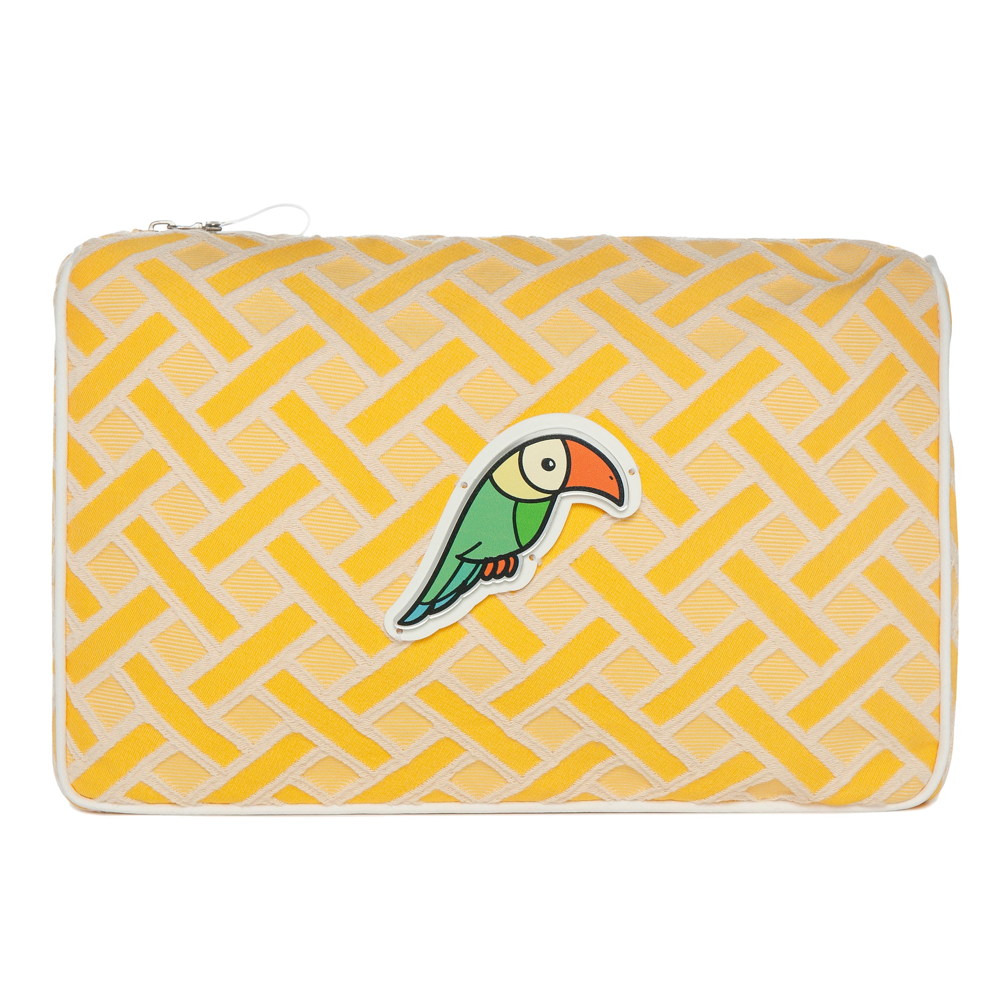 OLIVIA Pouch | Yellow Bamboo Toucan