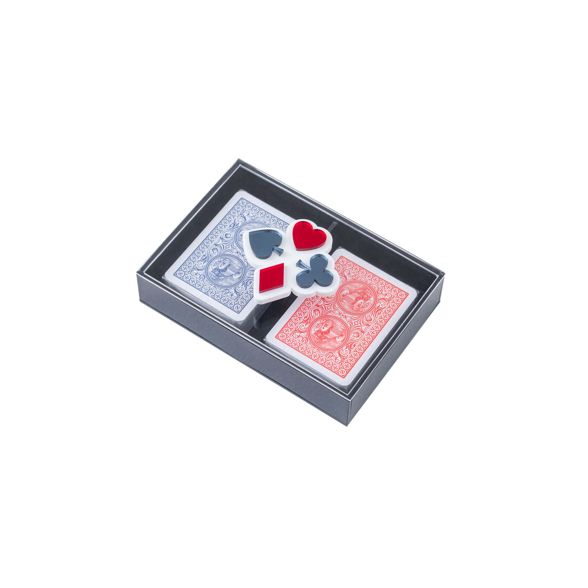 PLAYER Box | Card Suits Grey