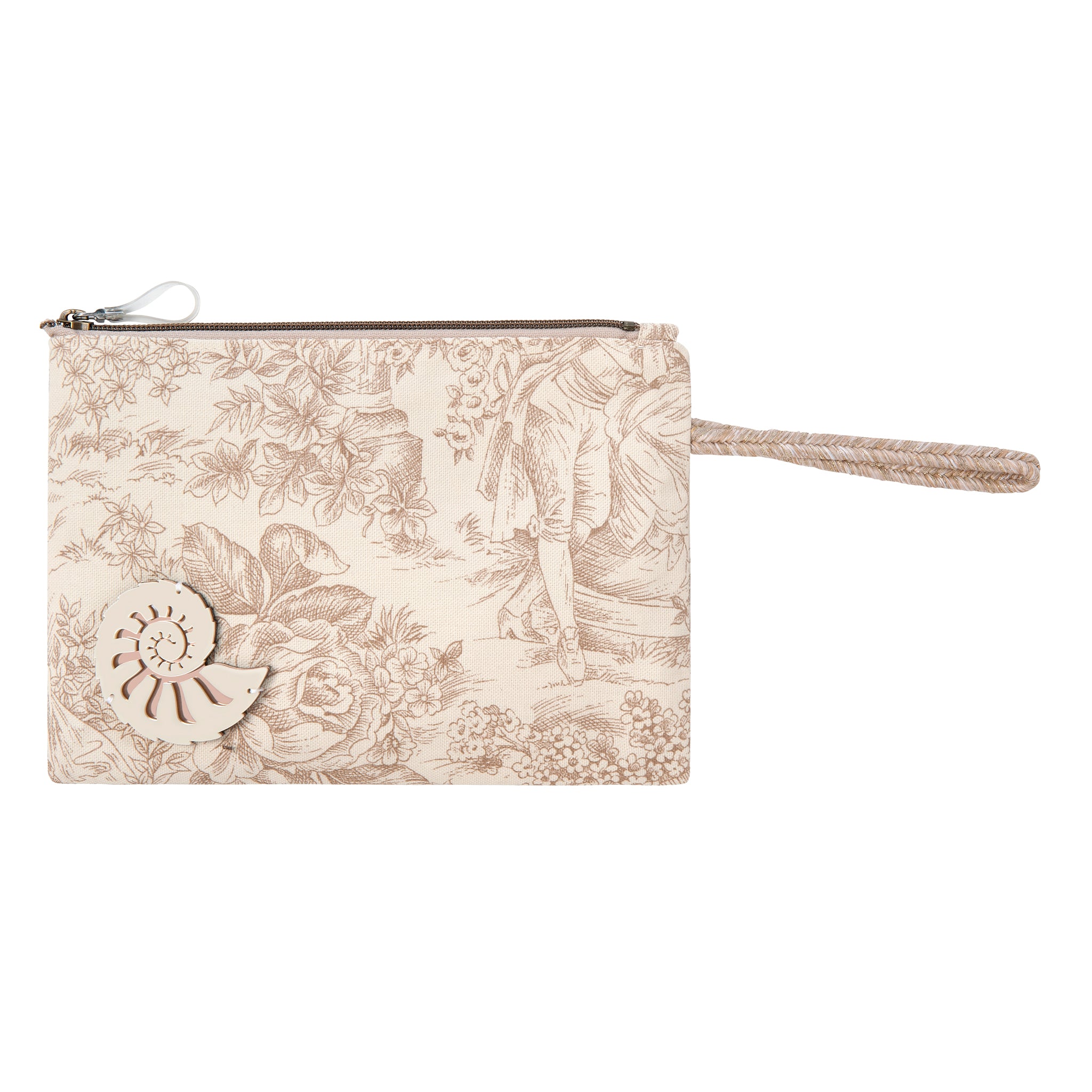 STELLA Pouch | Mocha Countryside Shell