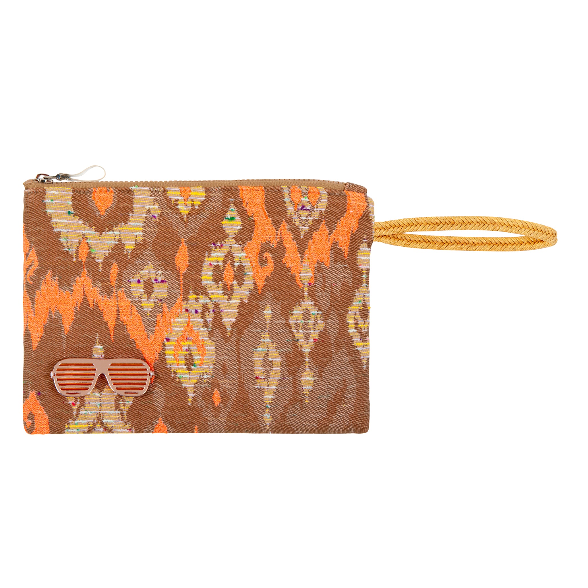 STELLA Pouch | Mocha Ikat Glasses