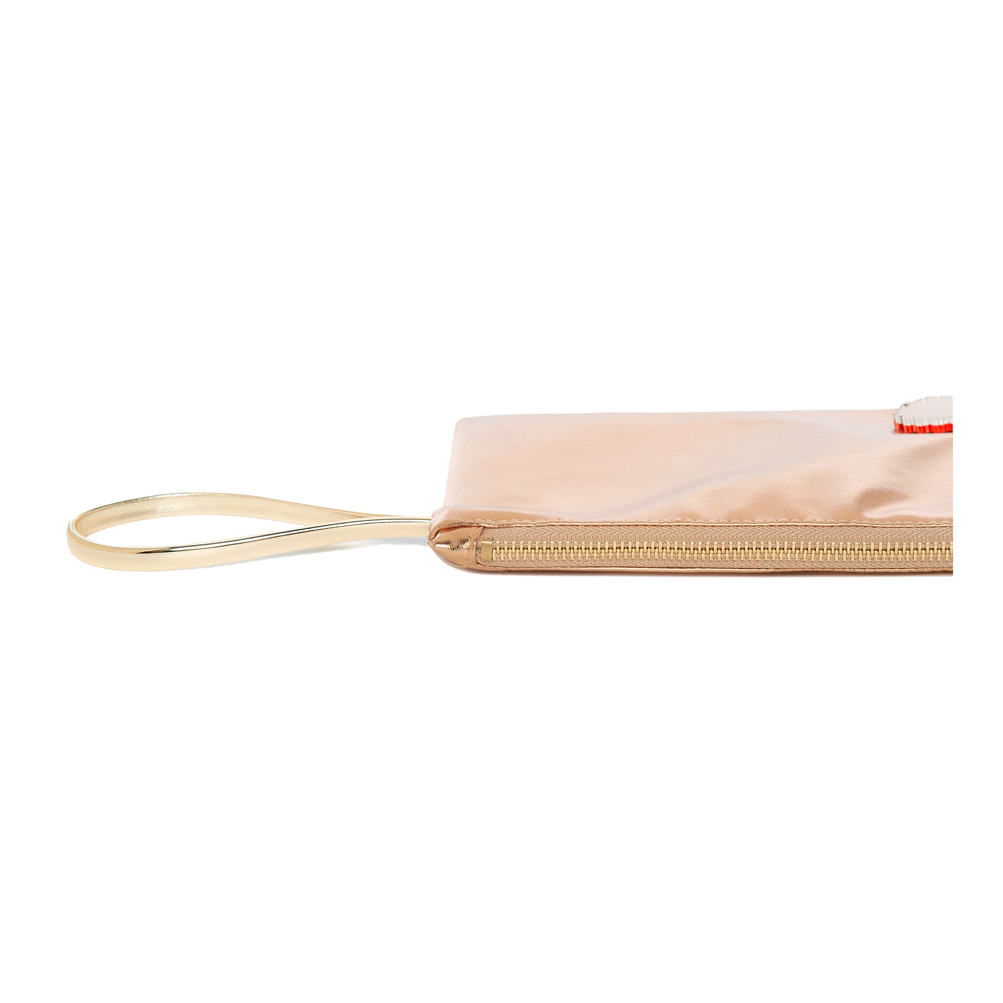 STELLA Pouch | Rose Gold Mirror Rosette