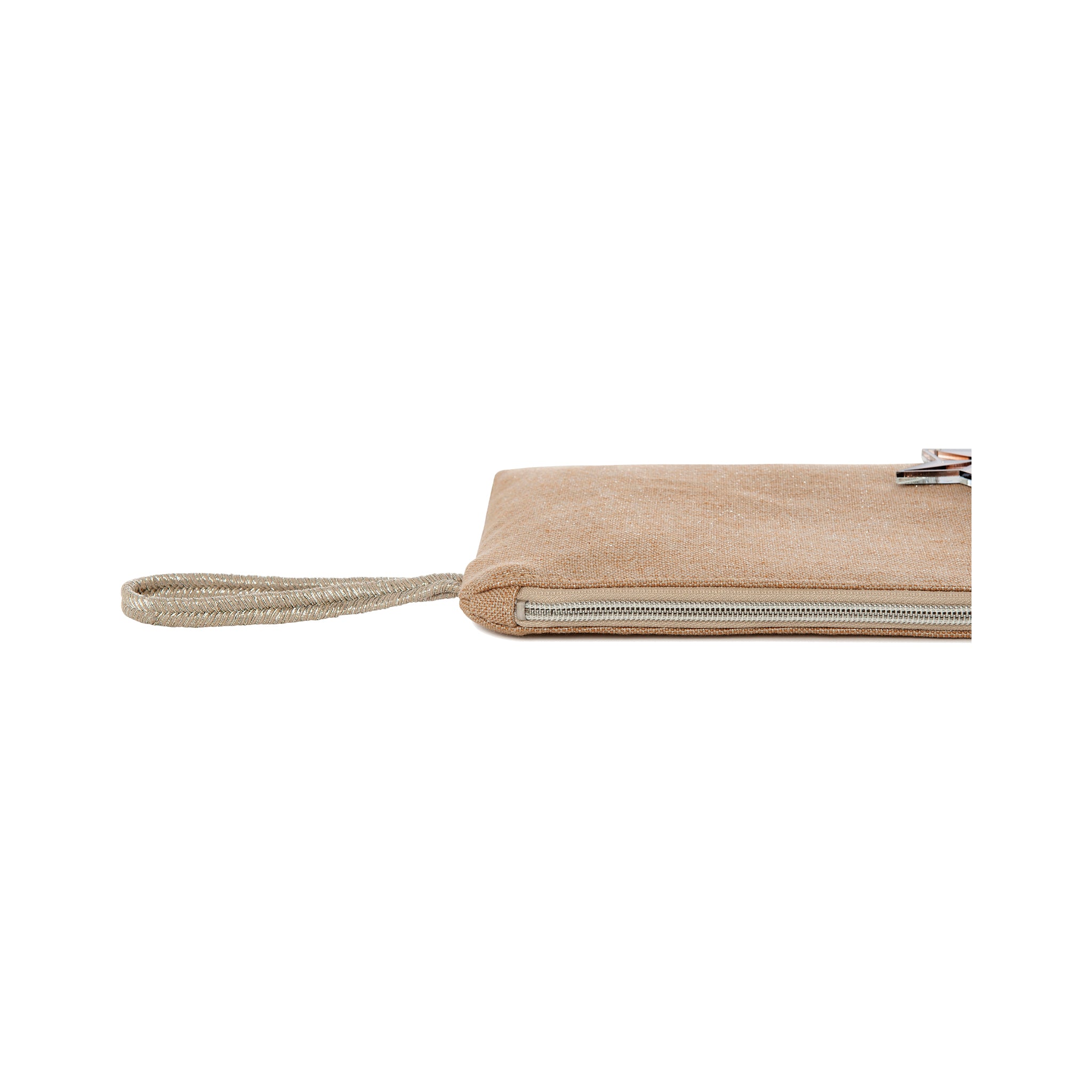 STELLA Pouch | Shinny Taupe Star