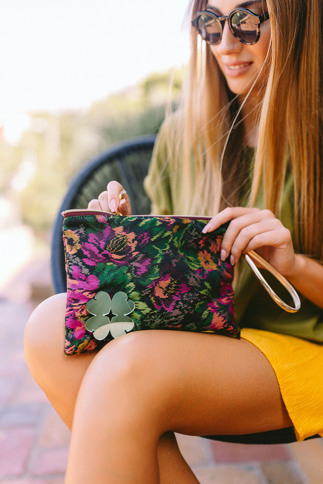STELLA Pouch | Winter Flowers Flower