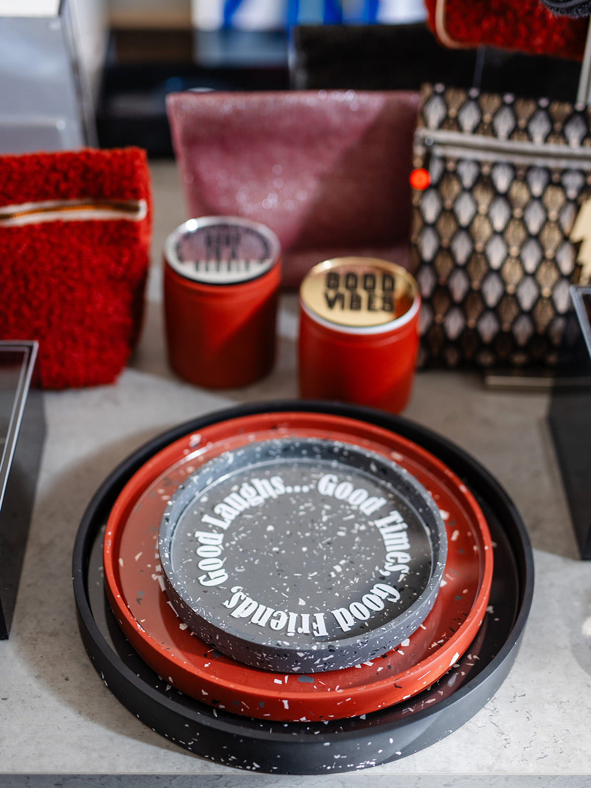 TERA Round Triple Tray Set | Great Wishes