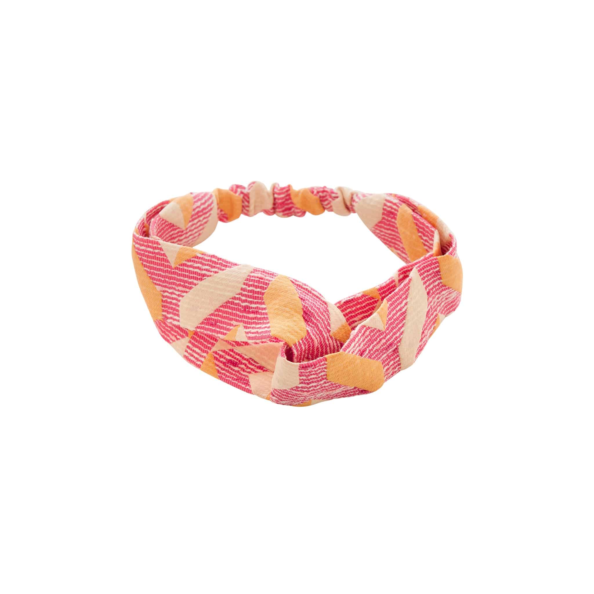 ZOE Headband | Fuchsia Triangles