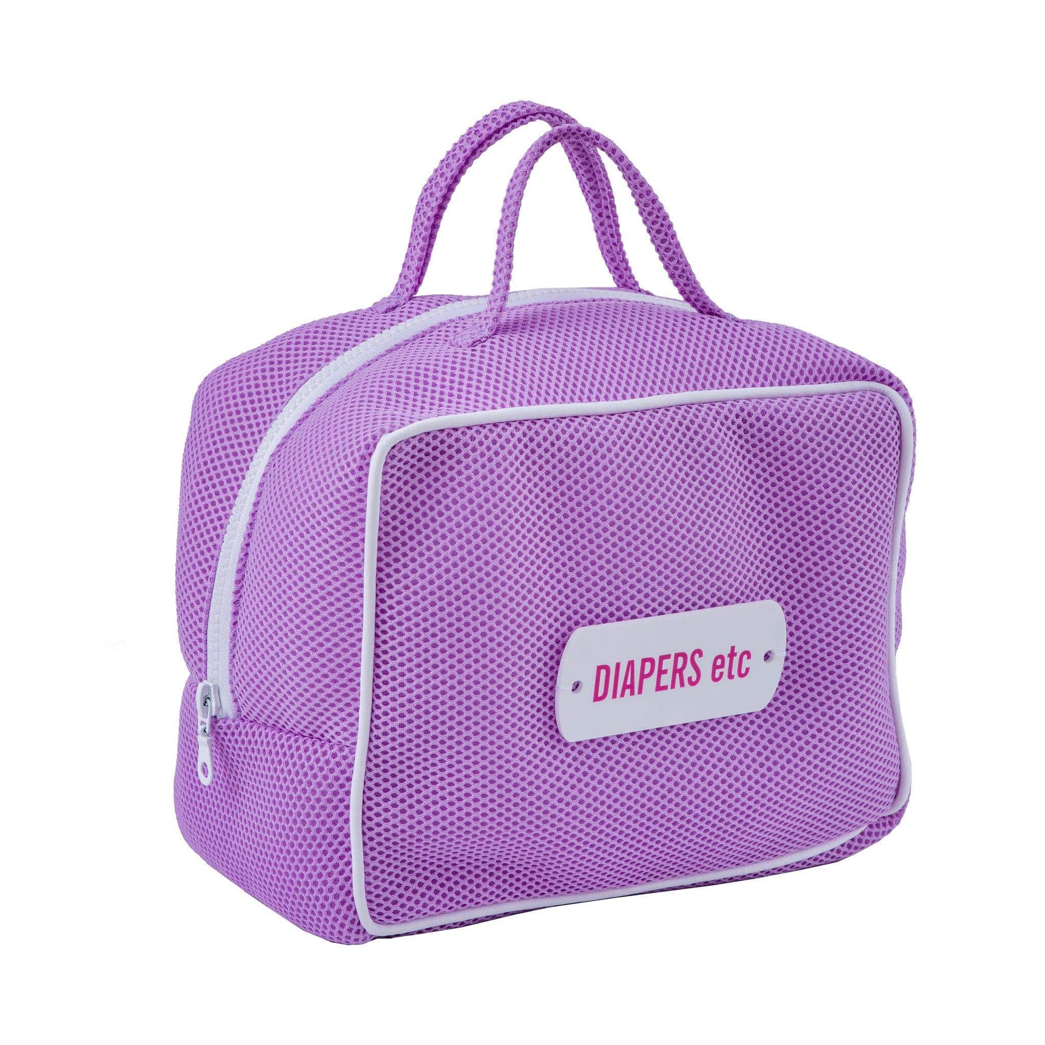 ATLAS Bag | Lilac Bubbles Diapers