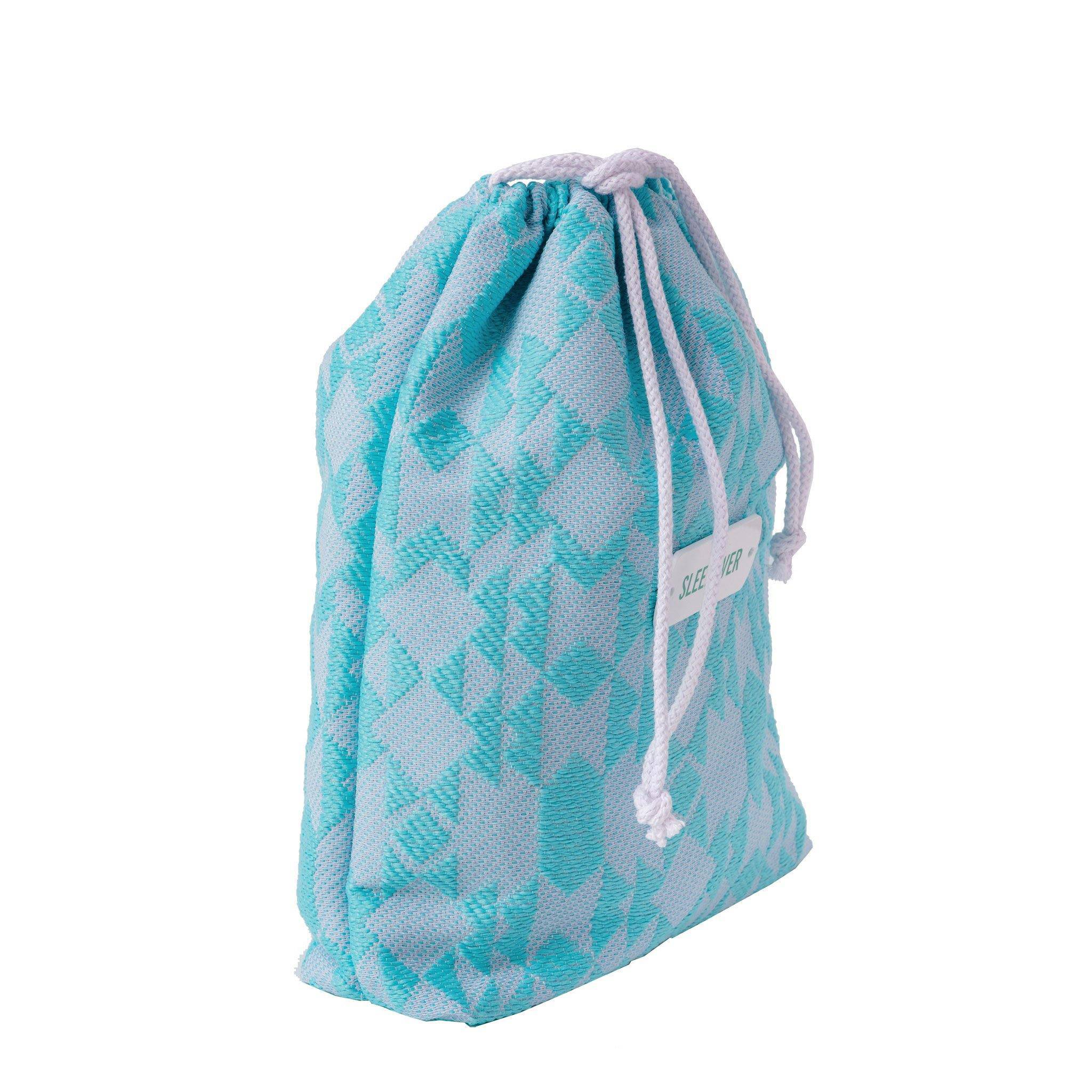 DIDI Storage Pouch | Aqua Woven Sleepover