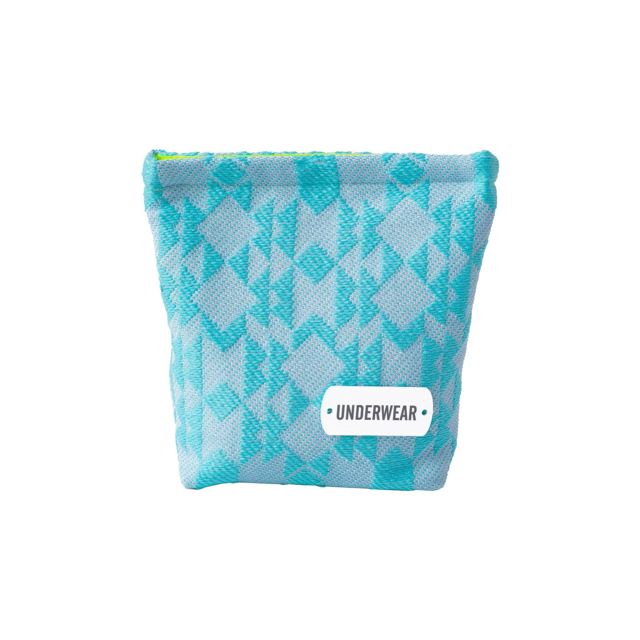 MARA Wet Bag | Aqua Woven Underwear