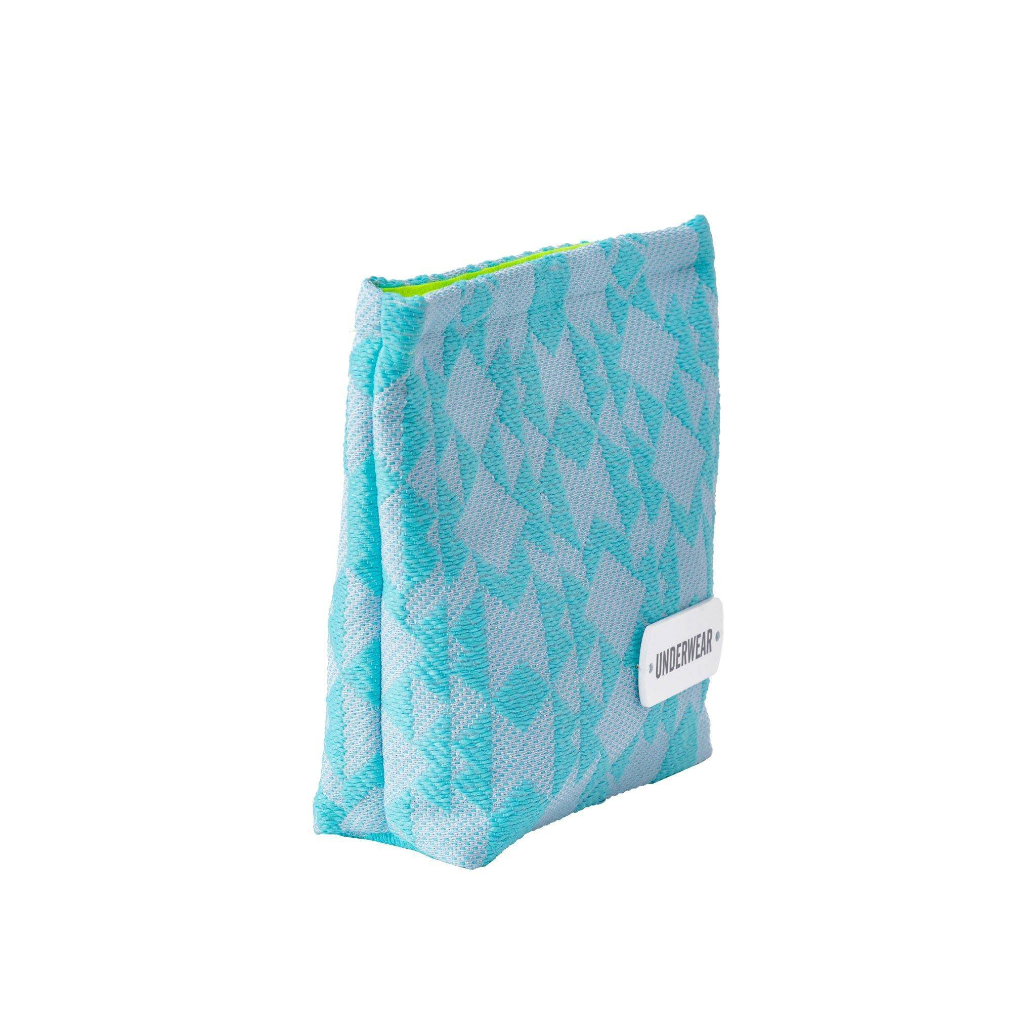 MARA Wet Bag | Aqua Woven Underwear