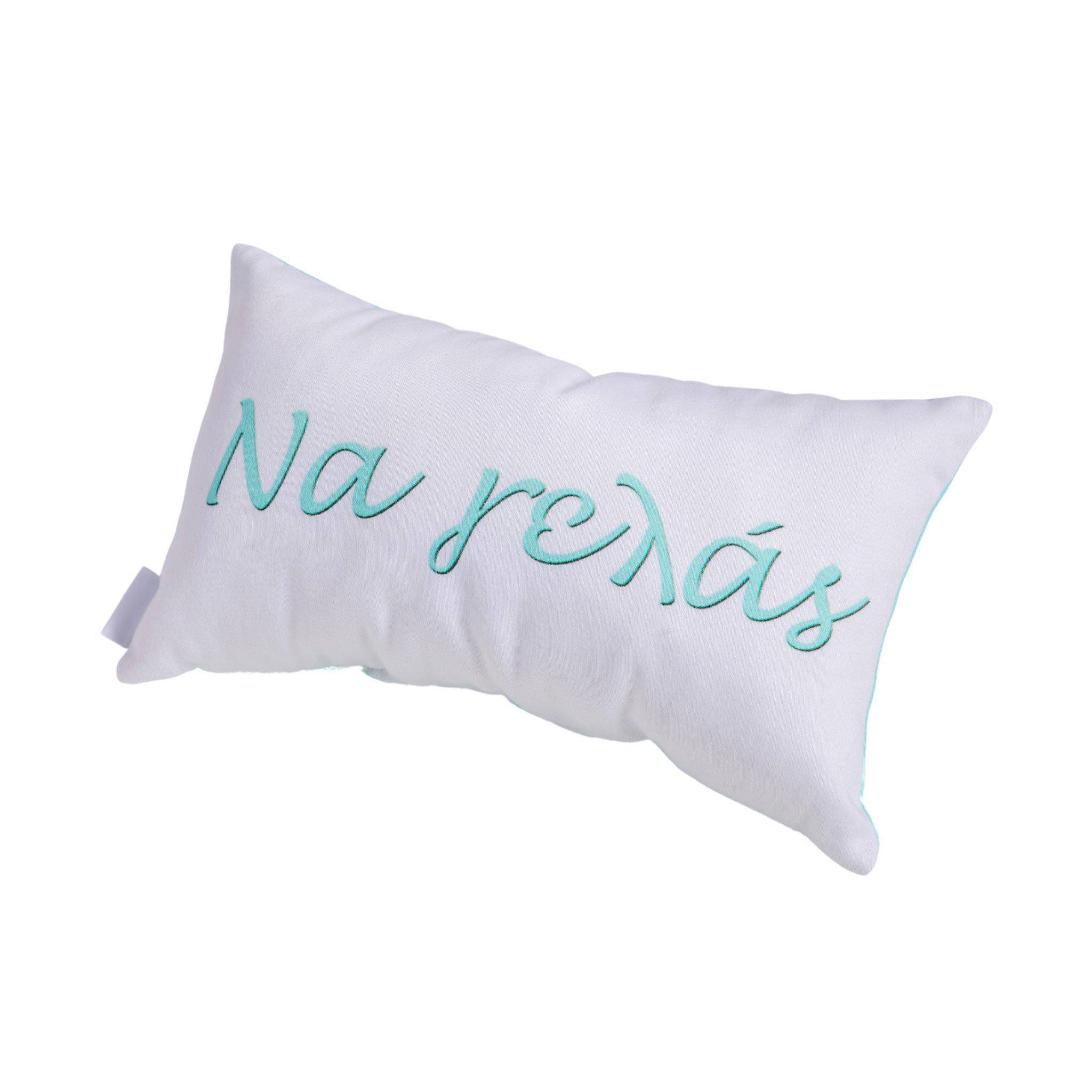 FABRIC WISH PILLOW | LAUGH MINT