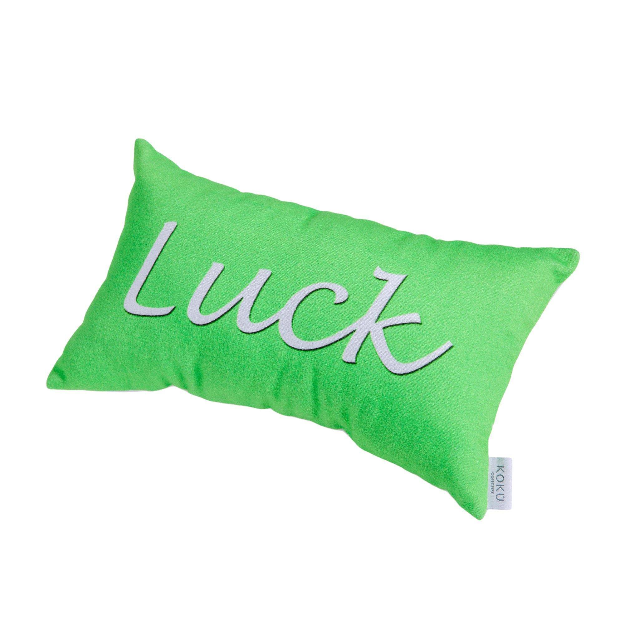 FABRIC WISH PILLOW | LUCK