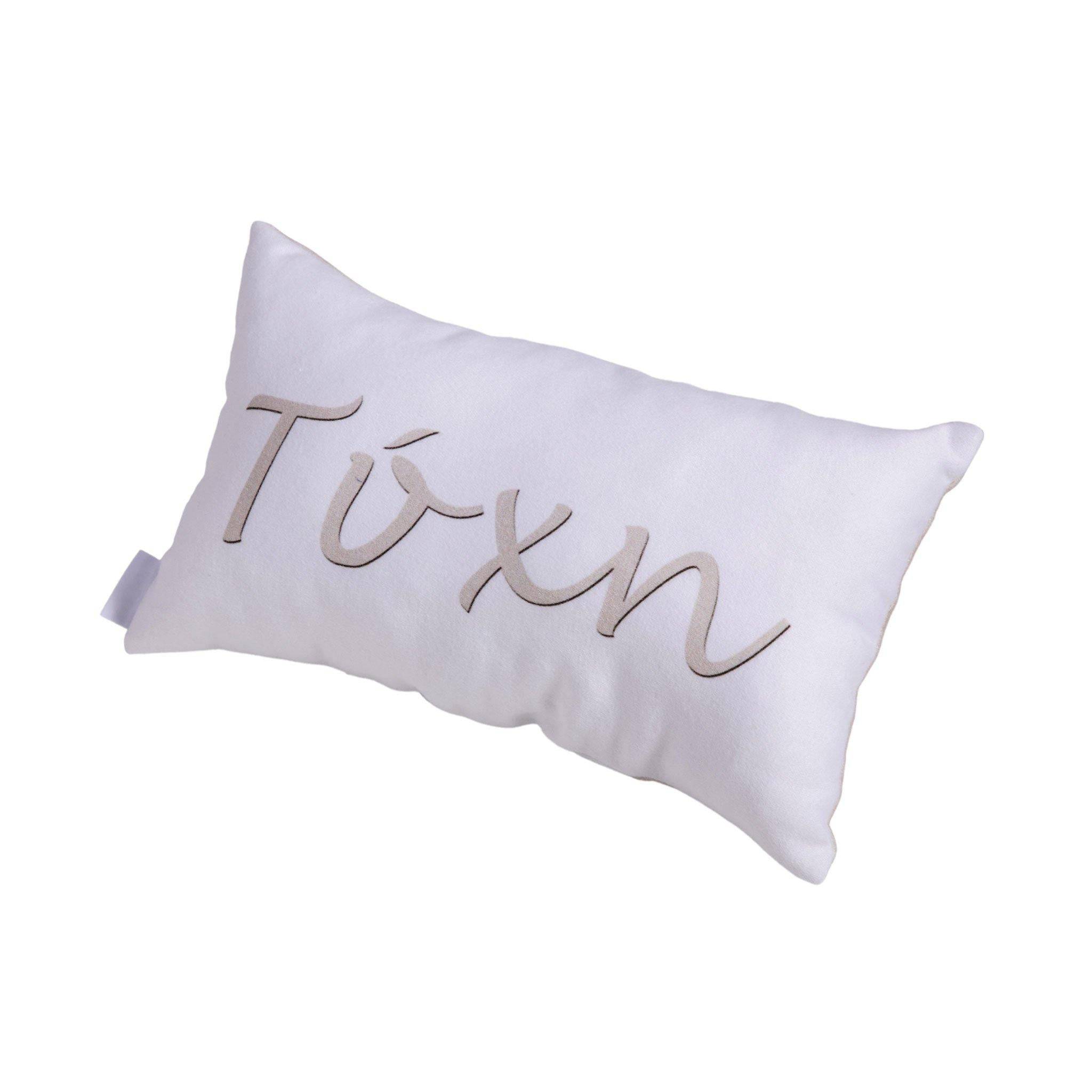 FABRIC WISH PILLOW | LUCK BEIGE