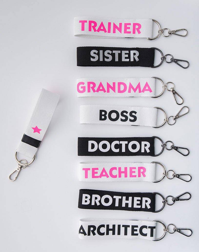 Key Ring | Light Grey Great Teacher