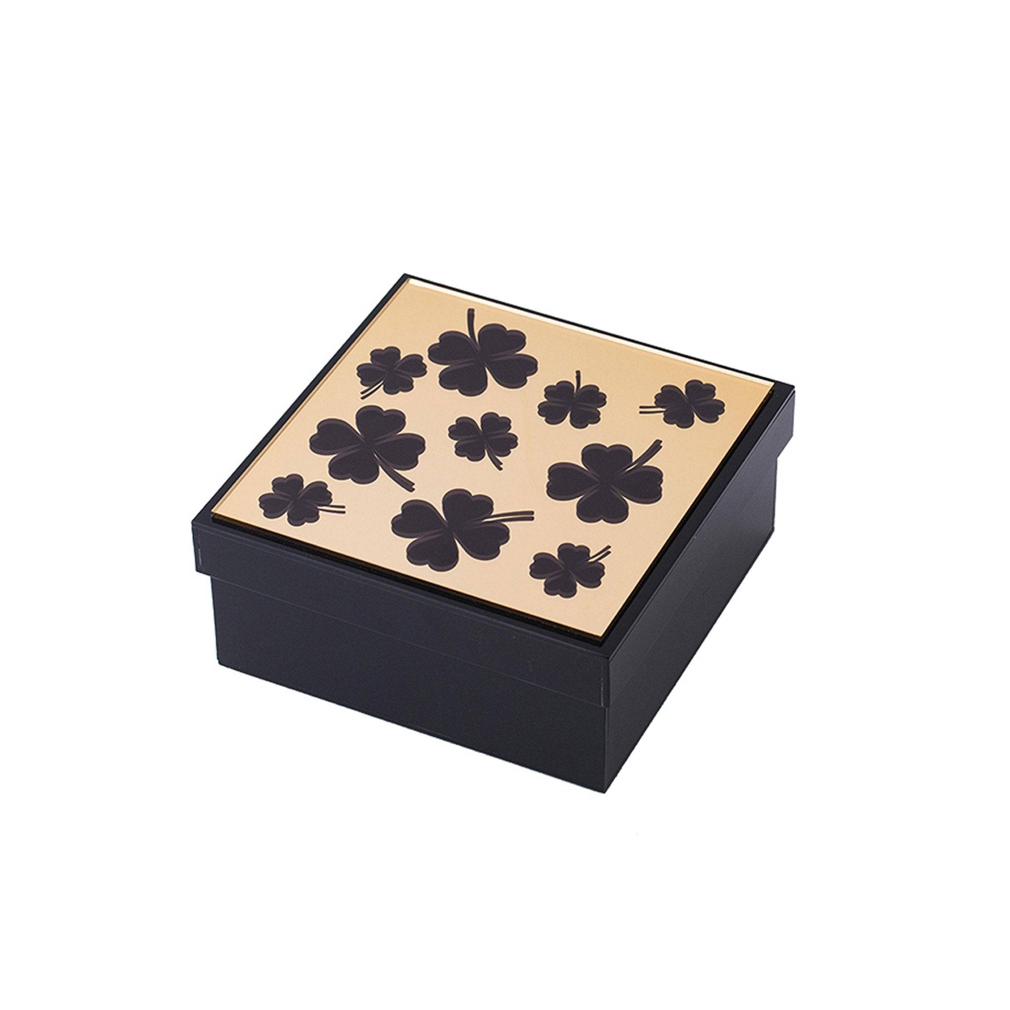 HAMILTON Box | Gold Black Clovers in Repeat