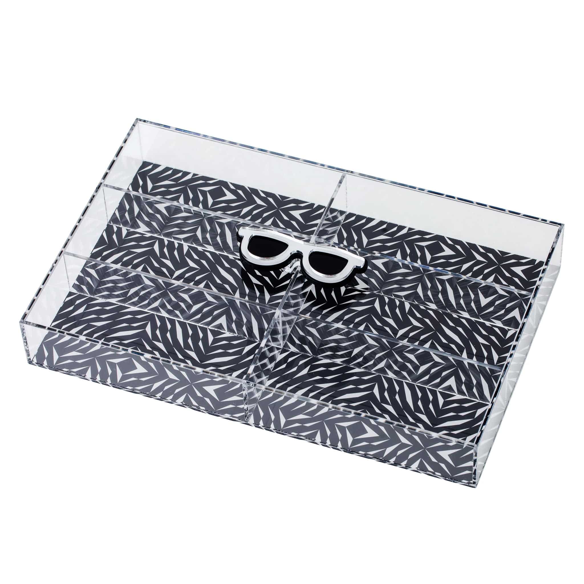 LASH Box | Black White Spikes Glasses