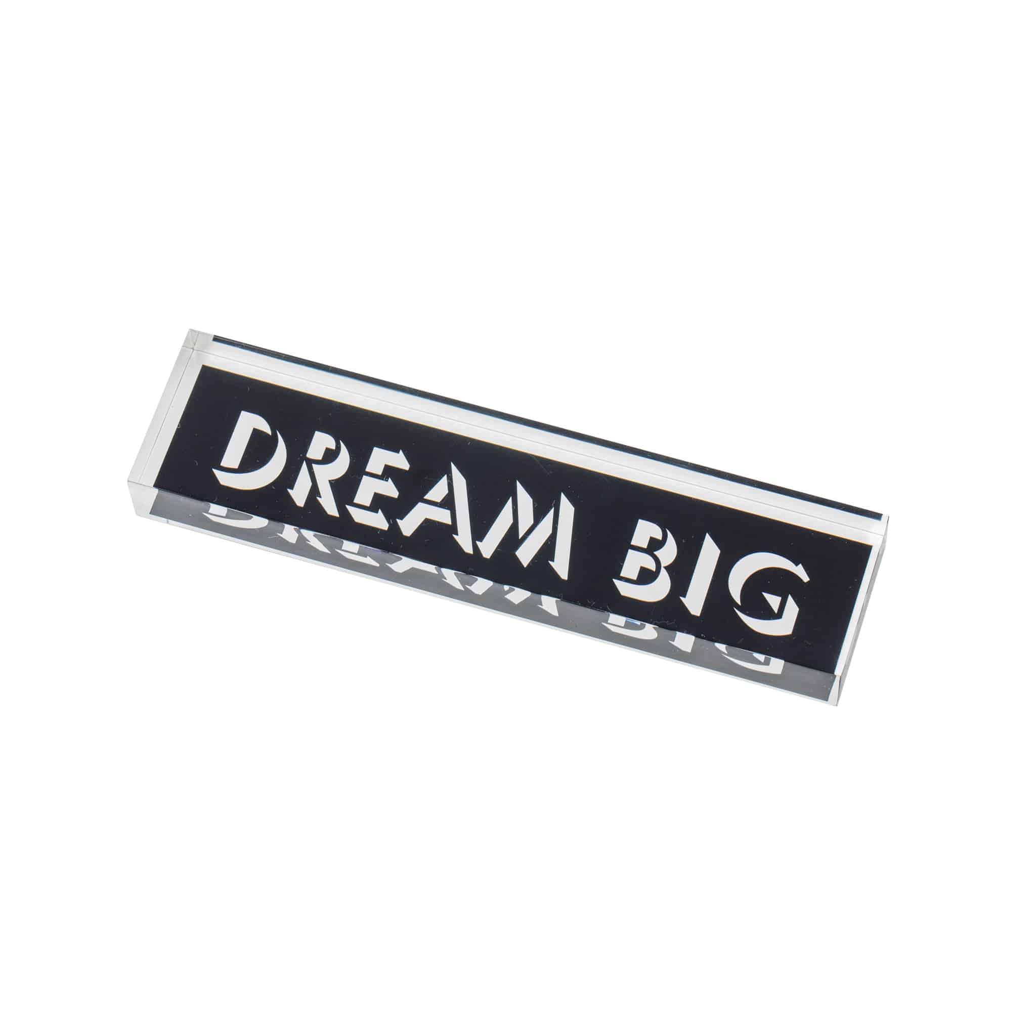 PAPER WEIGHT LONG | Dream Big Black