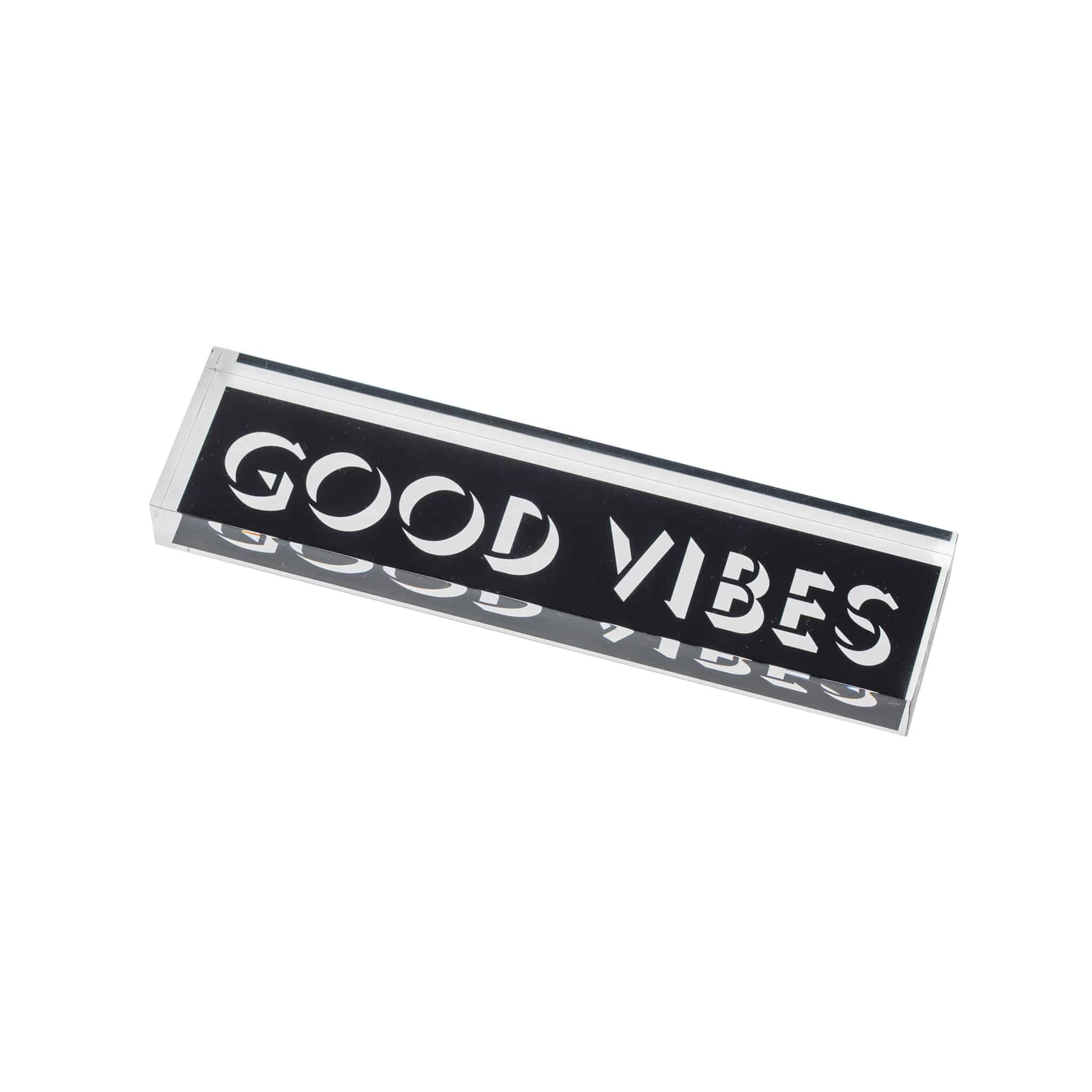 PAPER WEIGHT LONG | Good Vibes Black
