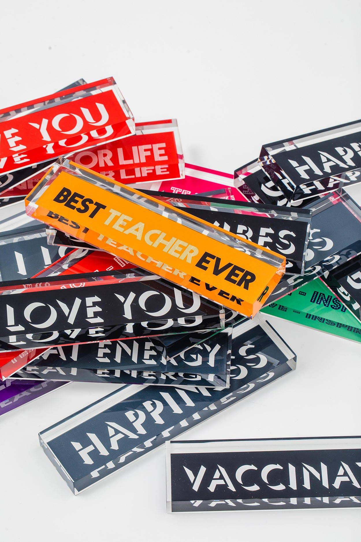 PAPER WEIGHT LONG | Good Vibes Grey