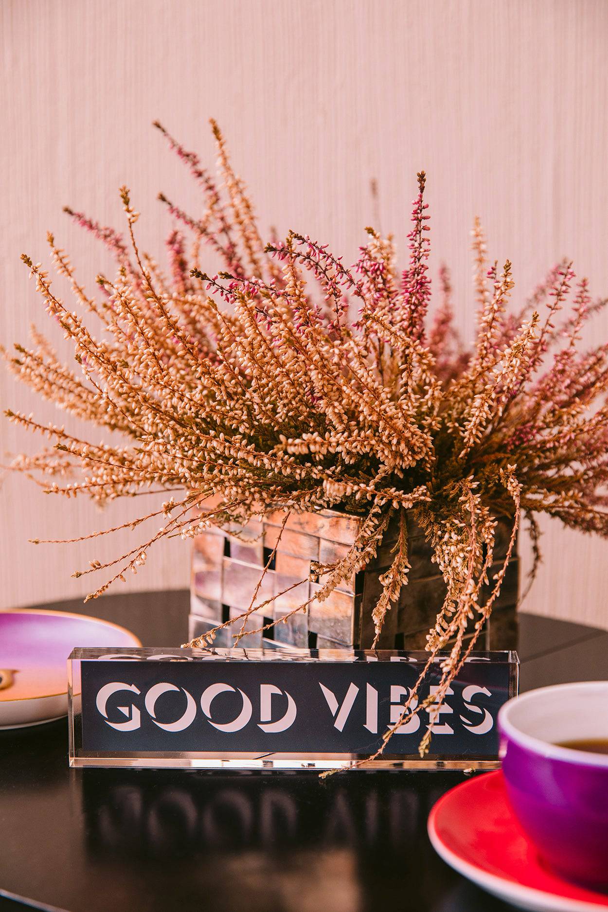PAPER WEIGHT LONG | Good Vibes Grey