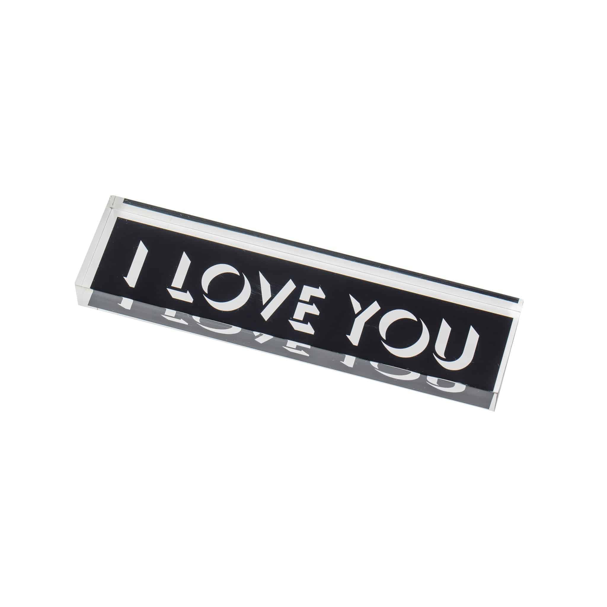 PAPER WEIGHT LONG | I Love You