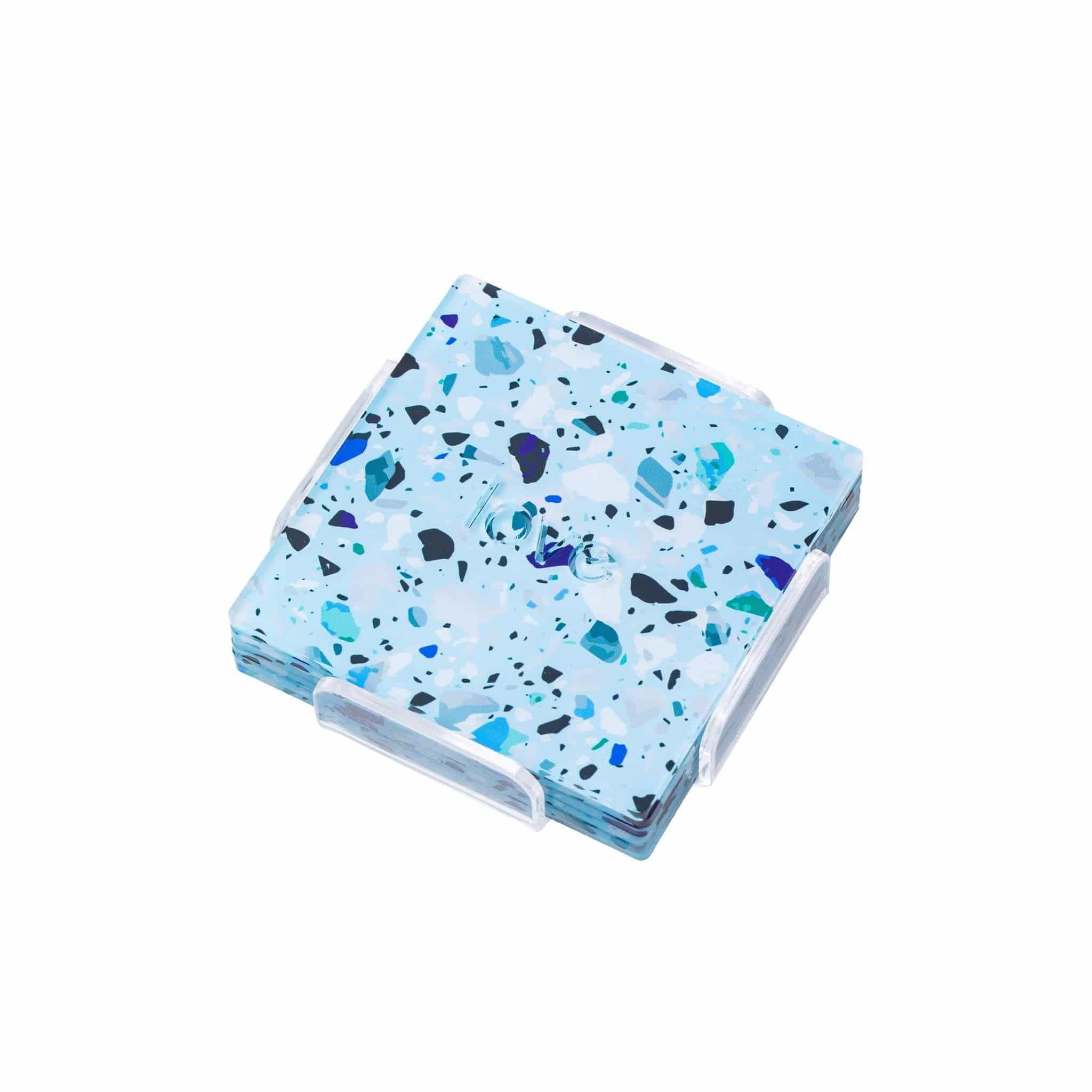 CAPRICE Coaster Set | Mosaic Blue