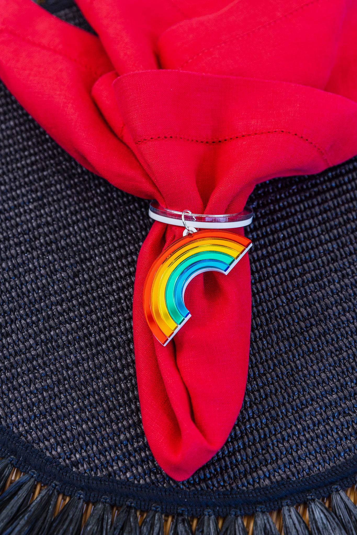 NAPKIN RINGS | Rainbow