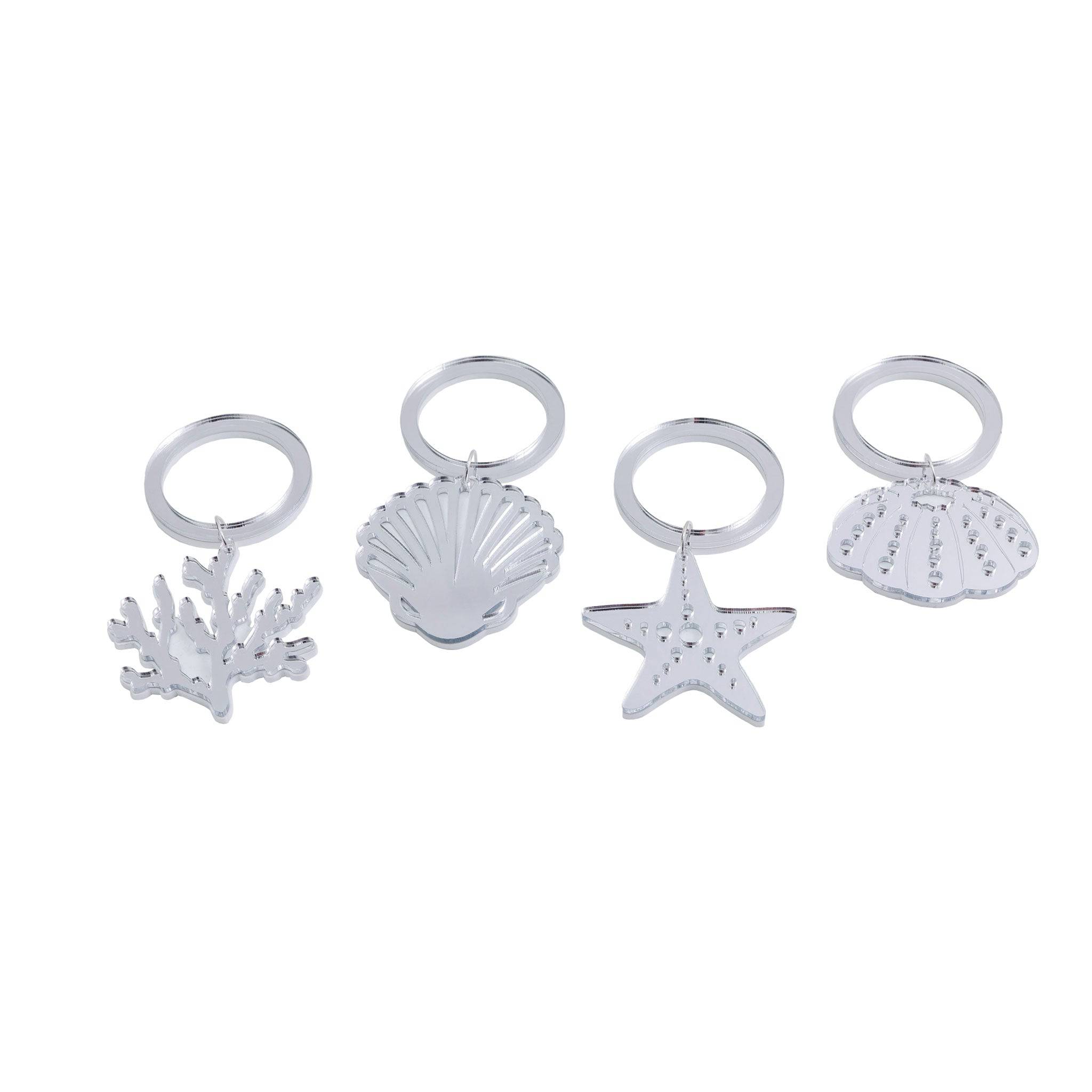 NAPKIN RINGS | Silver Sea