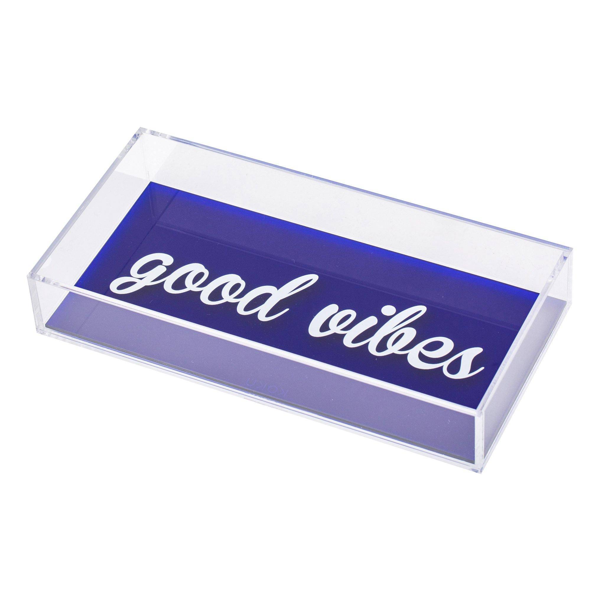 ANESA Tray | Good Vibes Blue