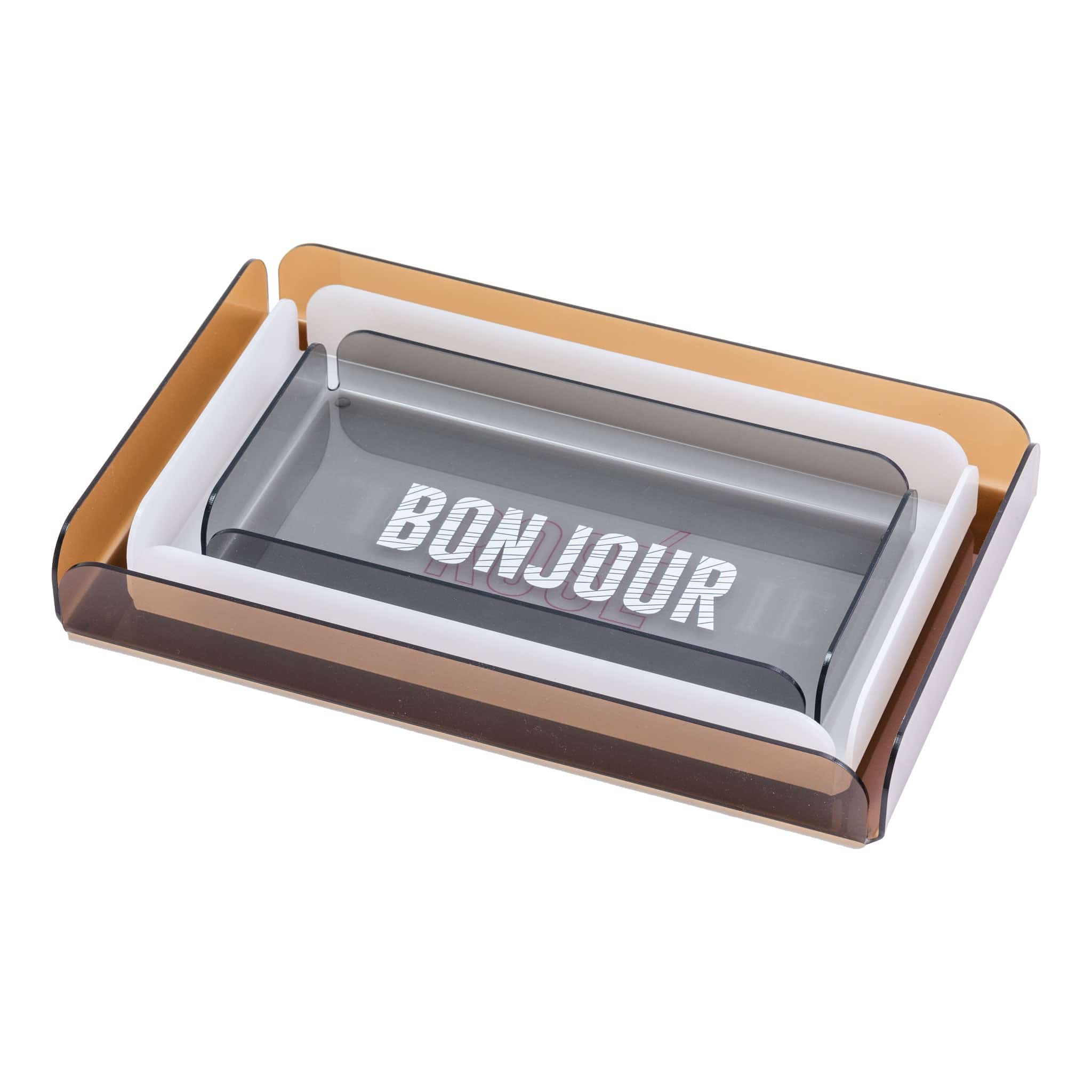 TRIPLE SET Trays | Bonjour