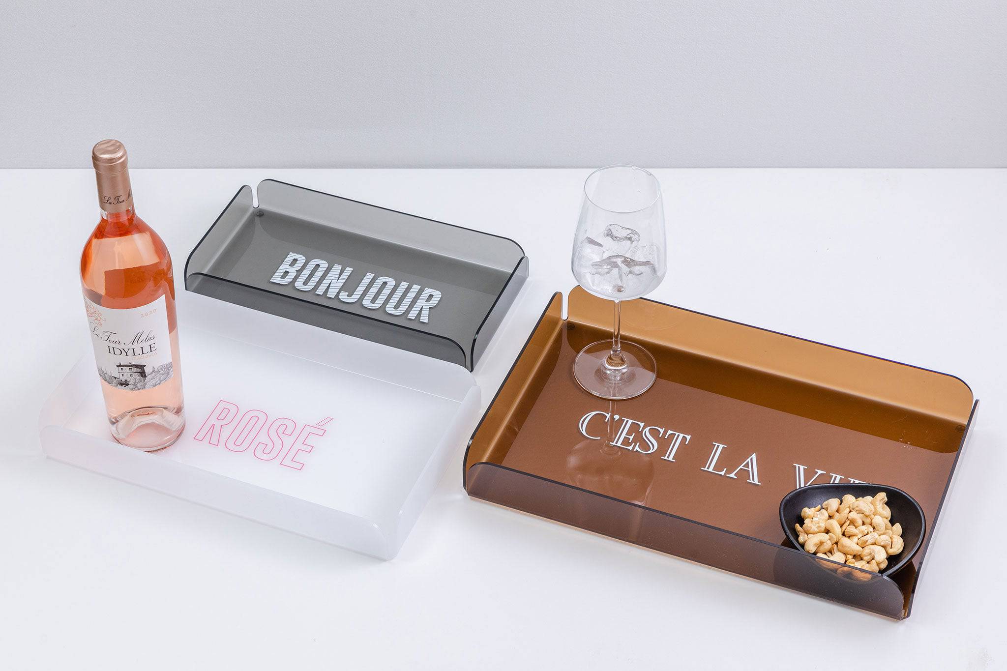 TRIPLE SET Trays | Bonjour