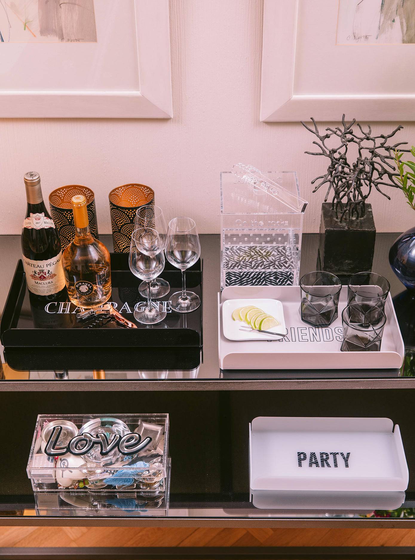 TRIPLE SET Trays | Parties