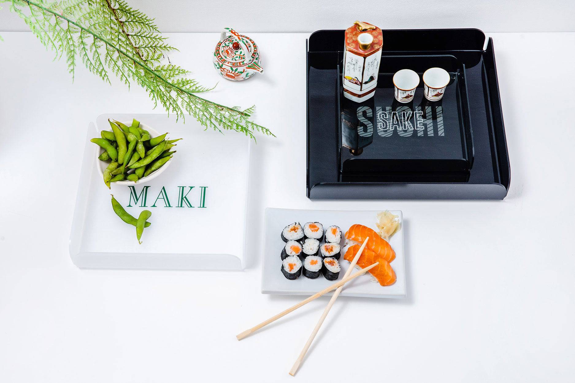TRIPLE SET Trays | Sushi