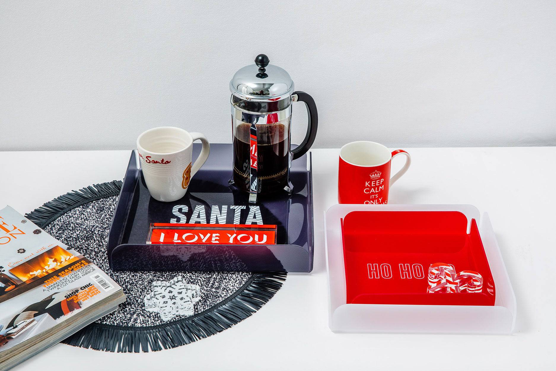 TRIPLE SET Trays | Xmas