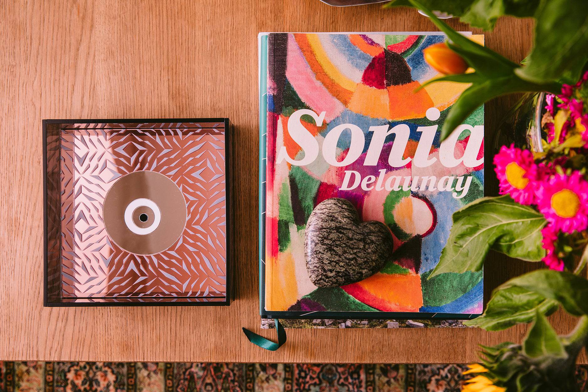 DORETE Tray | Spikes Silver Evil Eye