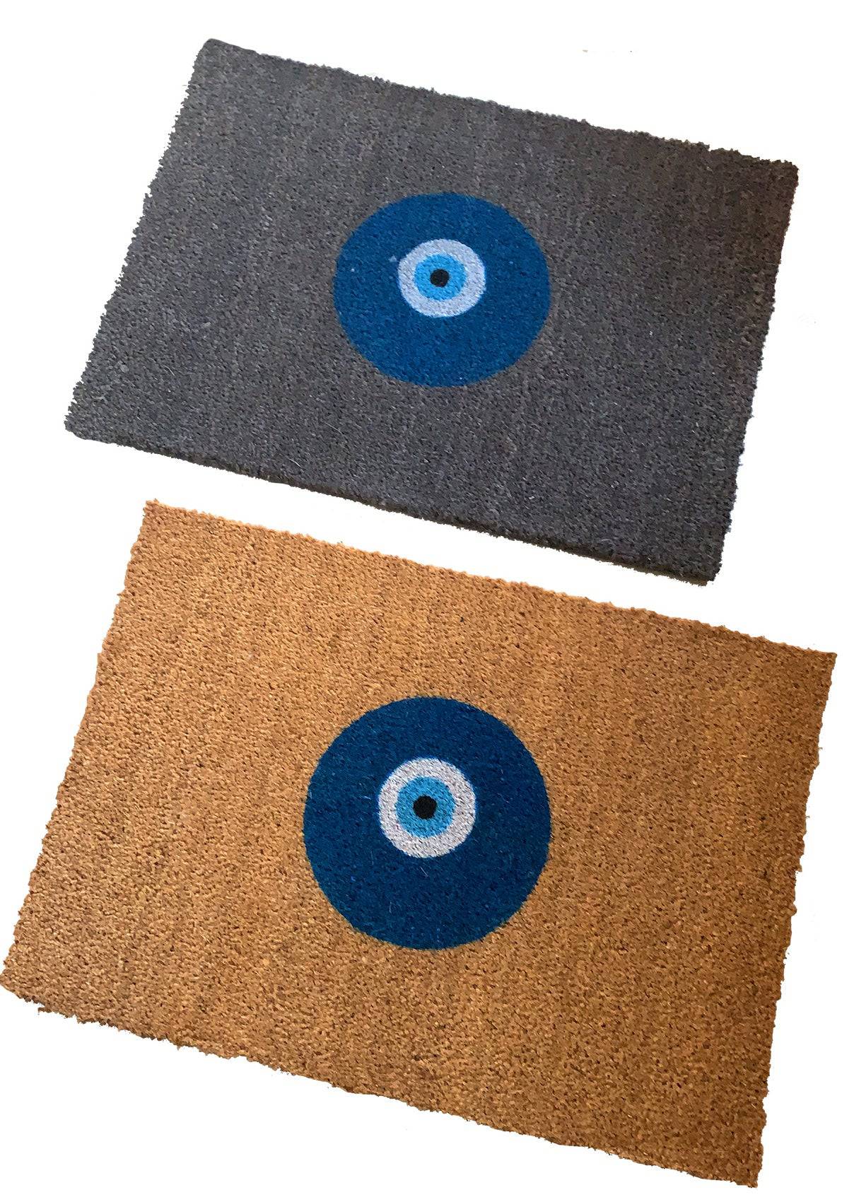 WELCOME | Door Mat Evil Eye