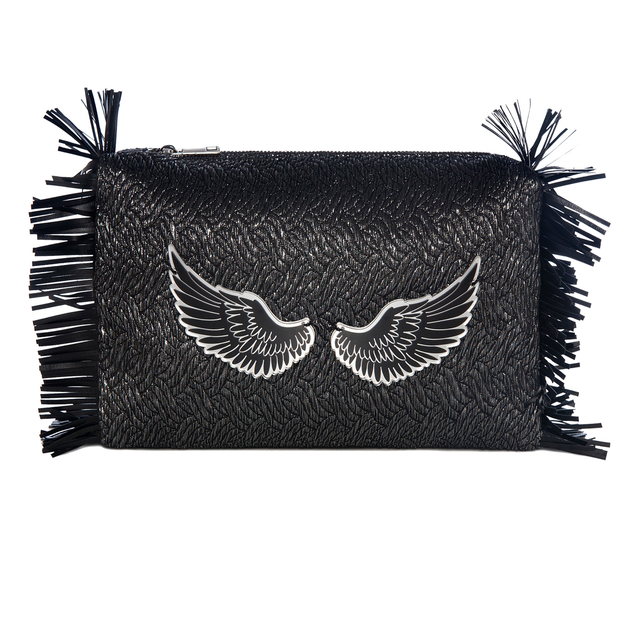 MELISSA Pouch | Black Sparkle Wings