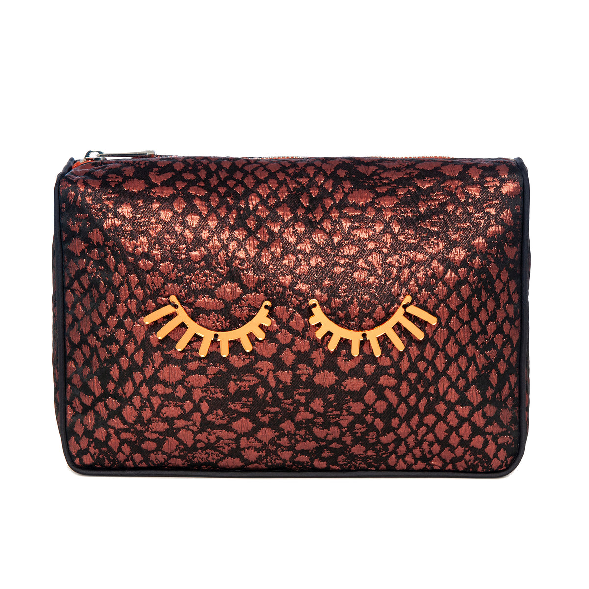 BLAZE Pouch | Copper Croc Lashes