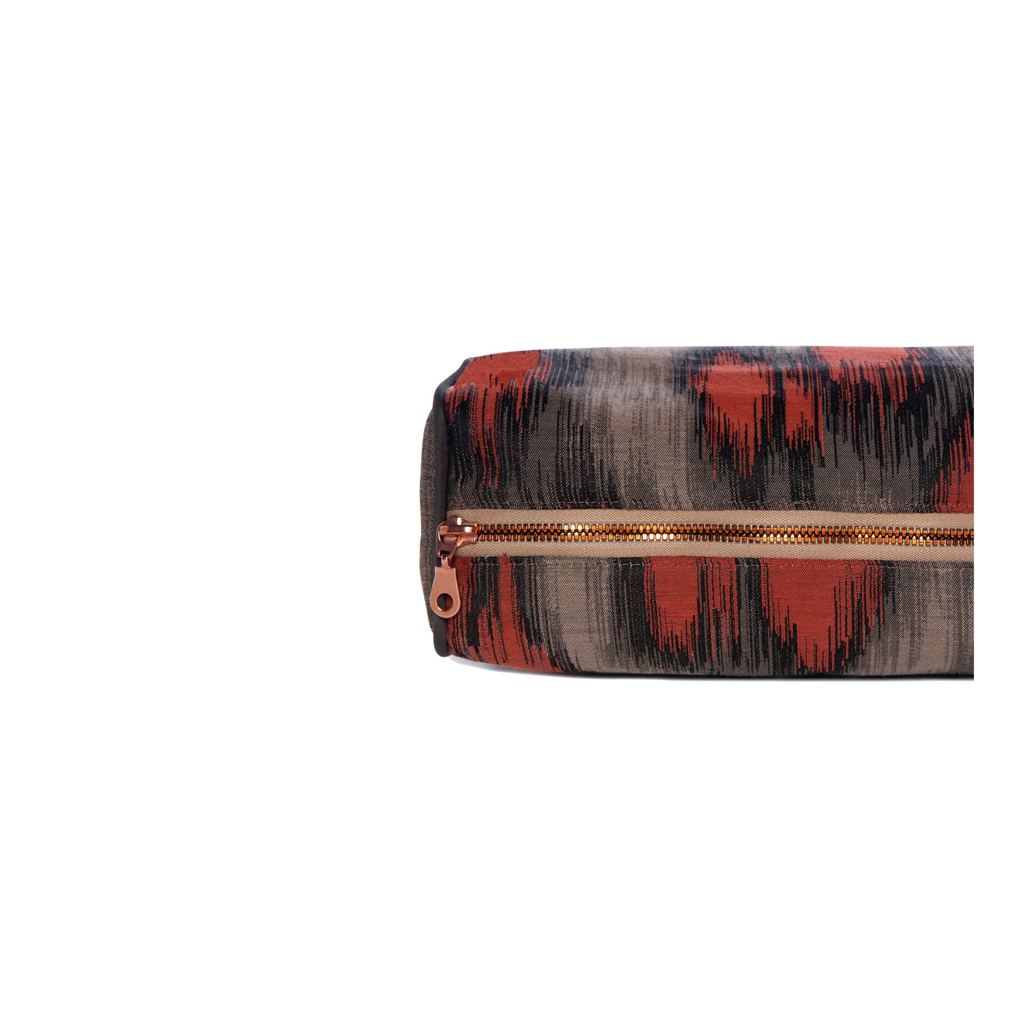 BLAZE Pouch | Terracotta Ikat Lips