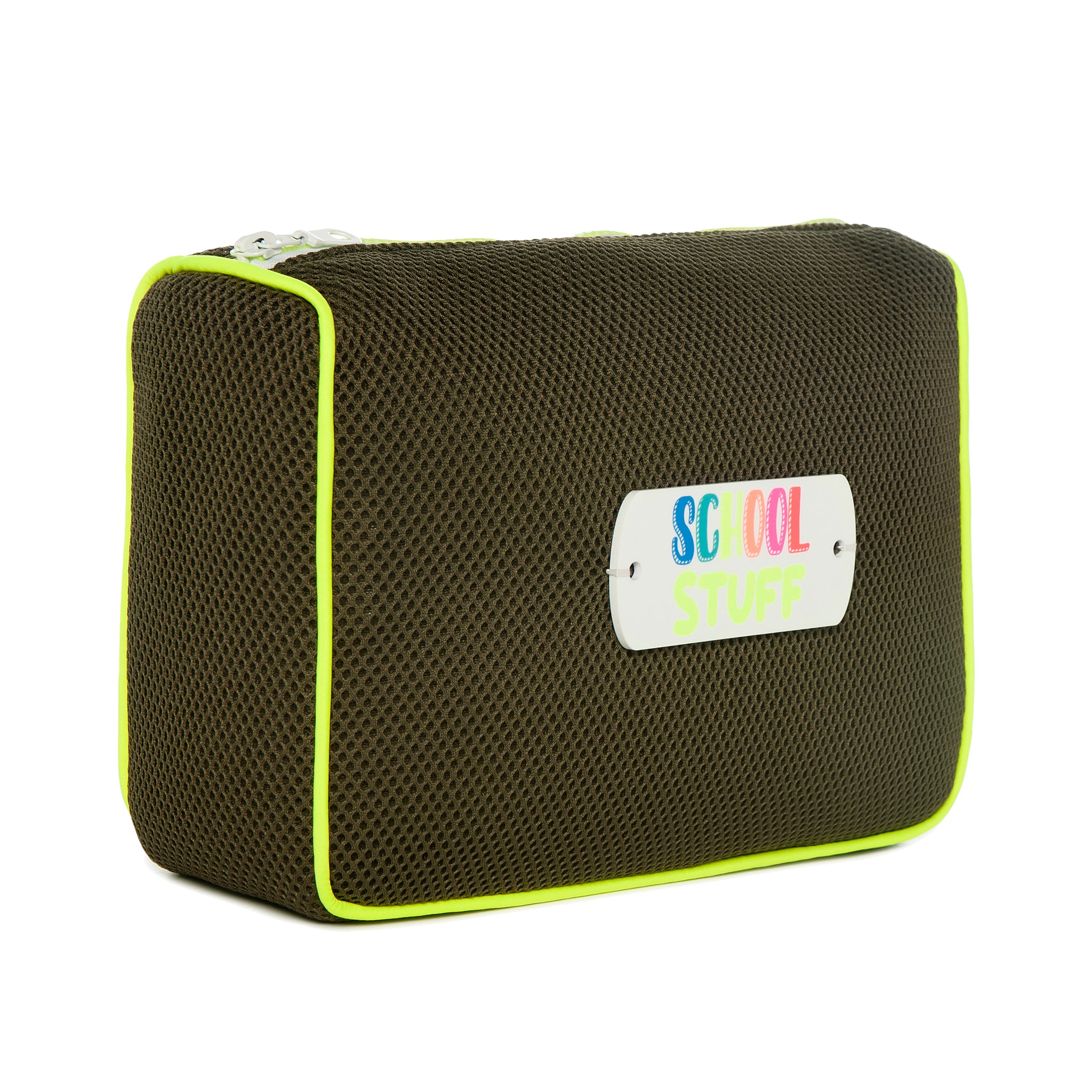 BLAZE Pouch | Khaki Bubbles School Stuff