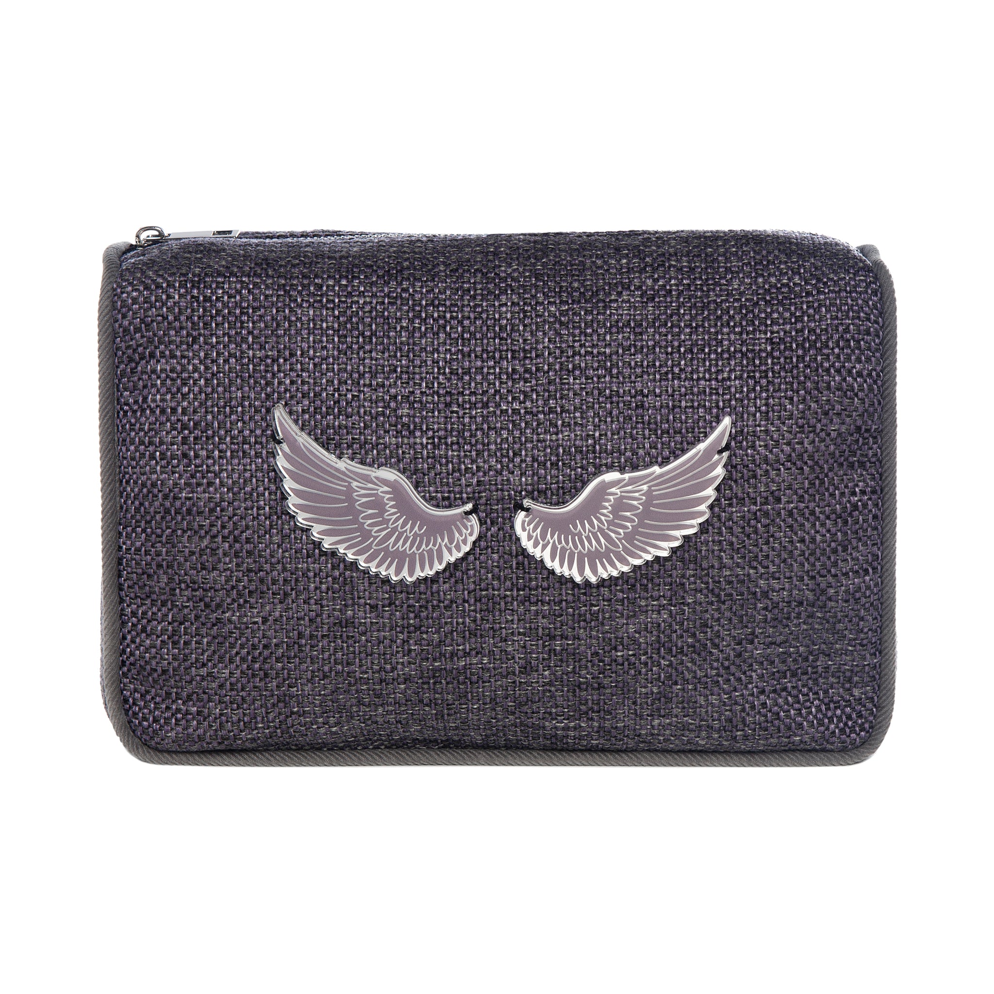 BLAZE Pouch | Purple Woven Wings