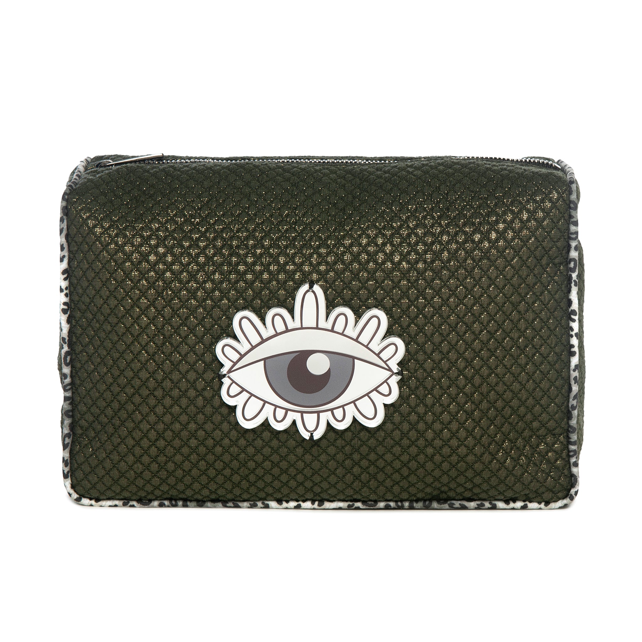 BLAZE Pouch | Shinny Dark Green Evil Eye