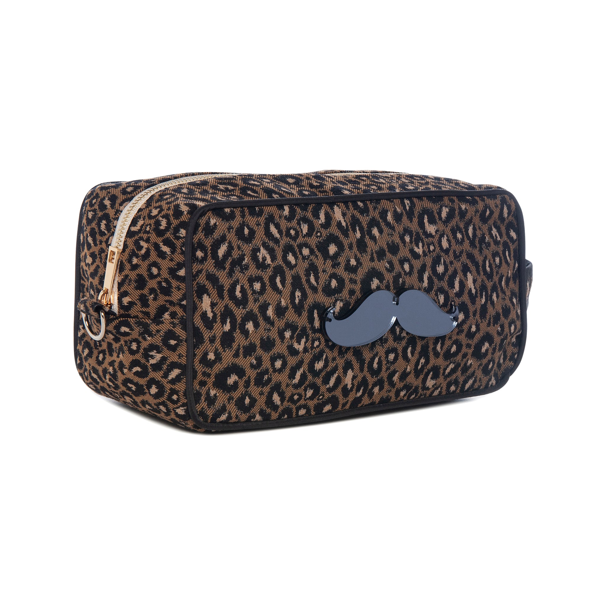 BOO Pouch | Khaki Animal Mustache