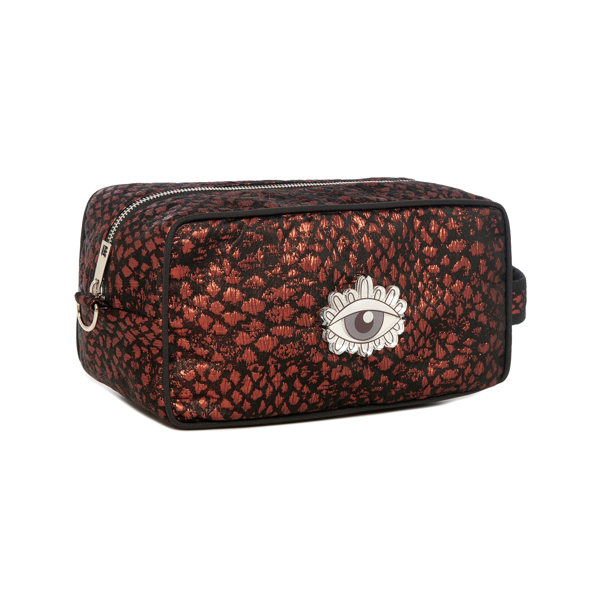 BOO Pouch | Copper Croc Evil Eye