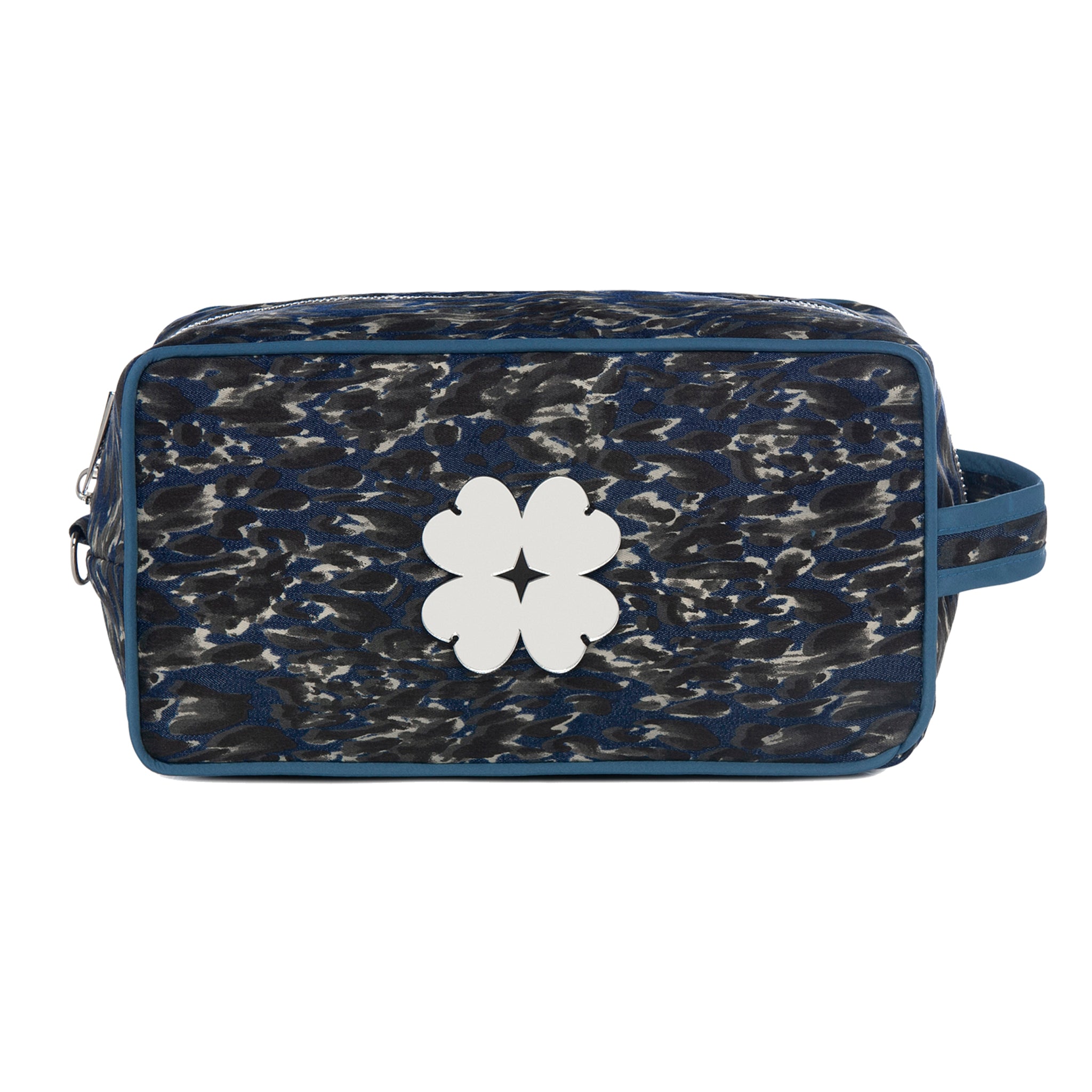 BOO Pouch | Denim Animal Flower