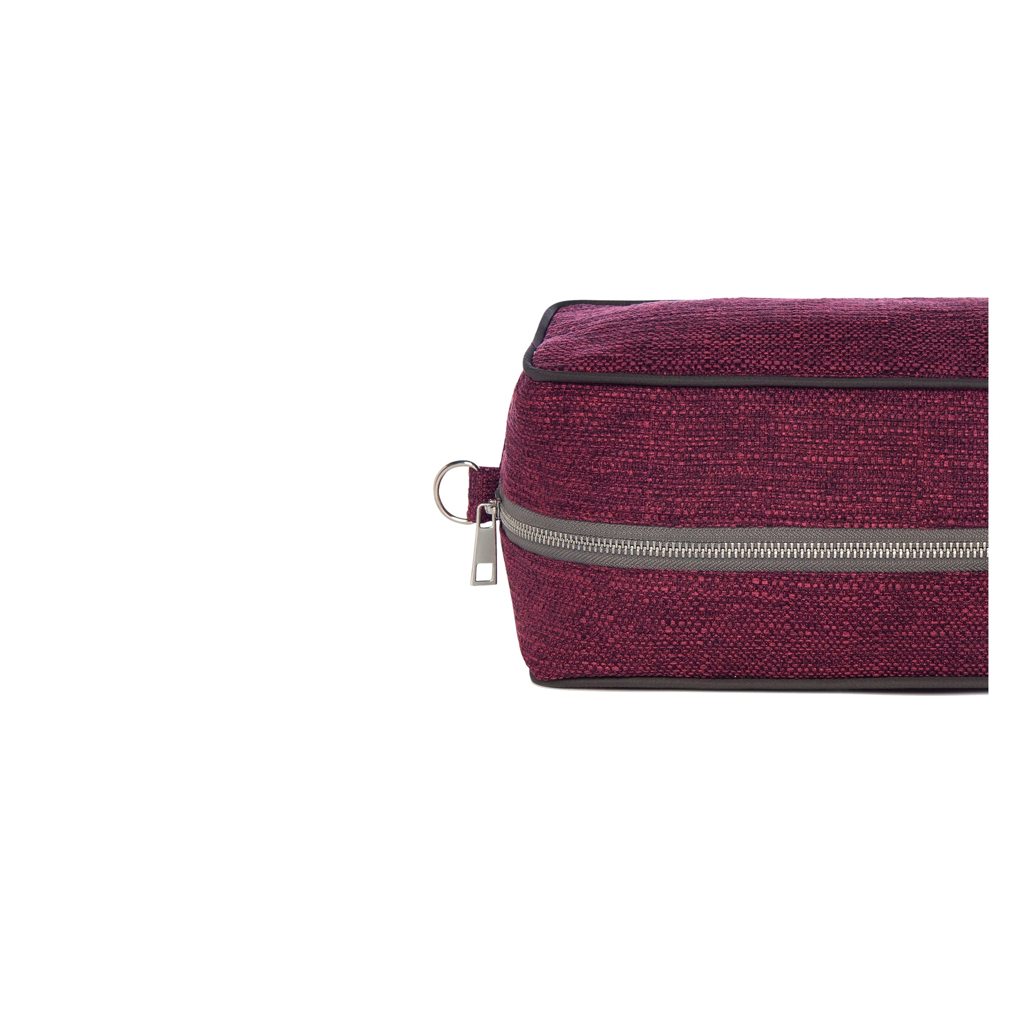 BOO Pouch | Dark Fuschia Woven Star