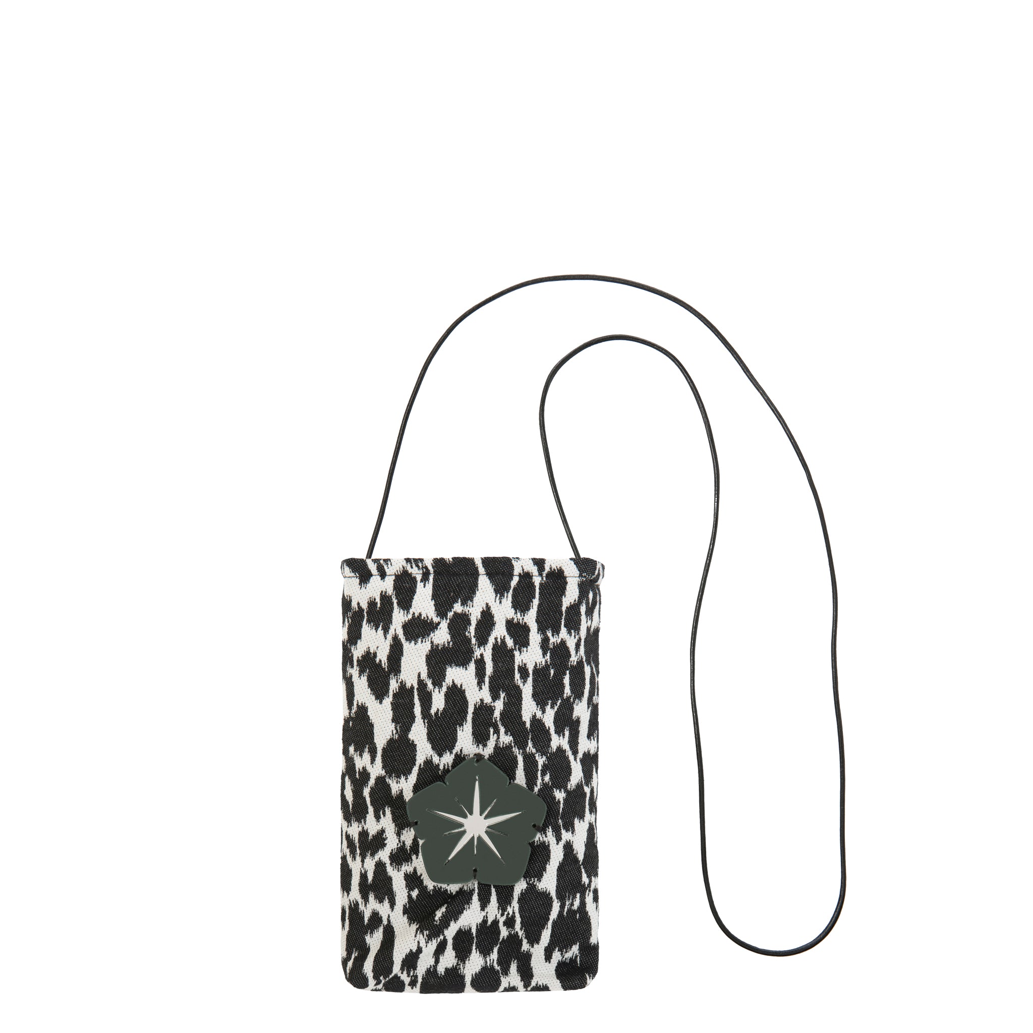 EV Phone Pouch | BW Animal Flower