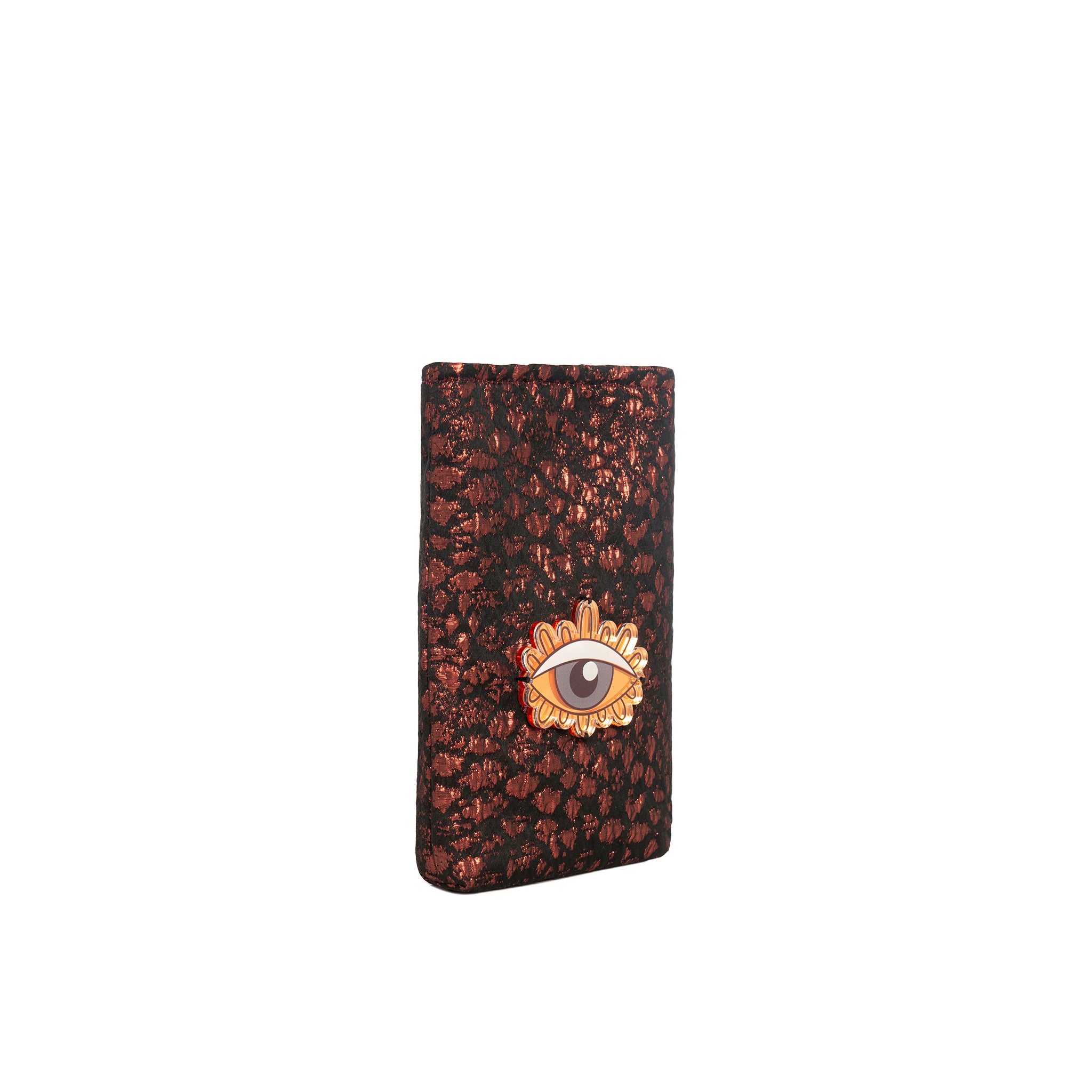 EV Phone Pouch | Copper Croc Evil Eye