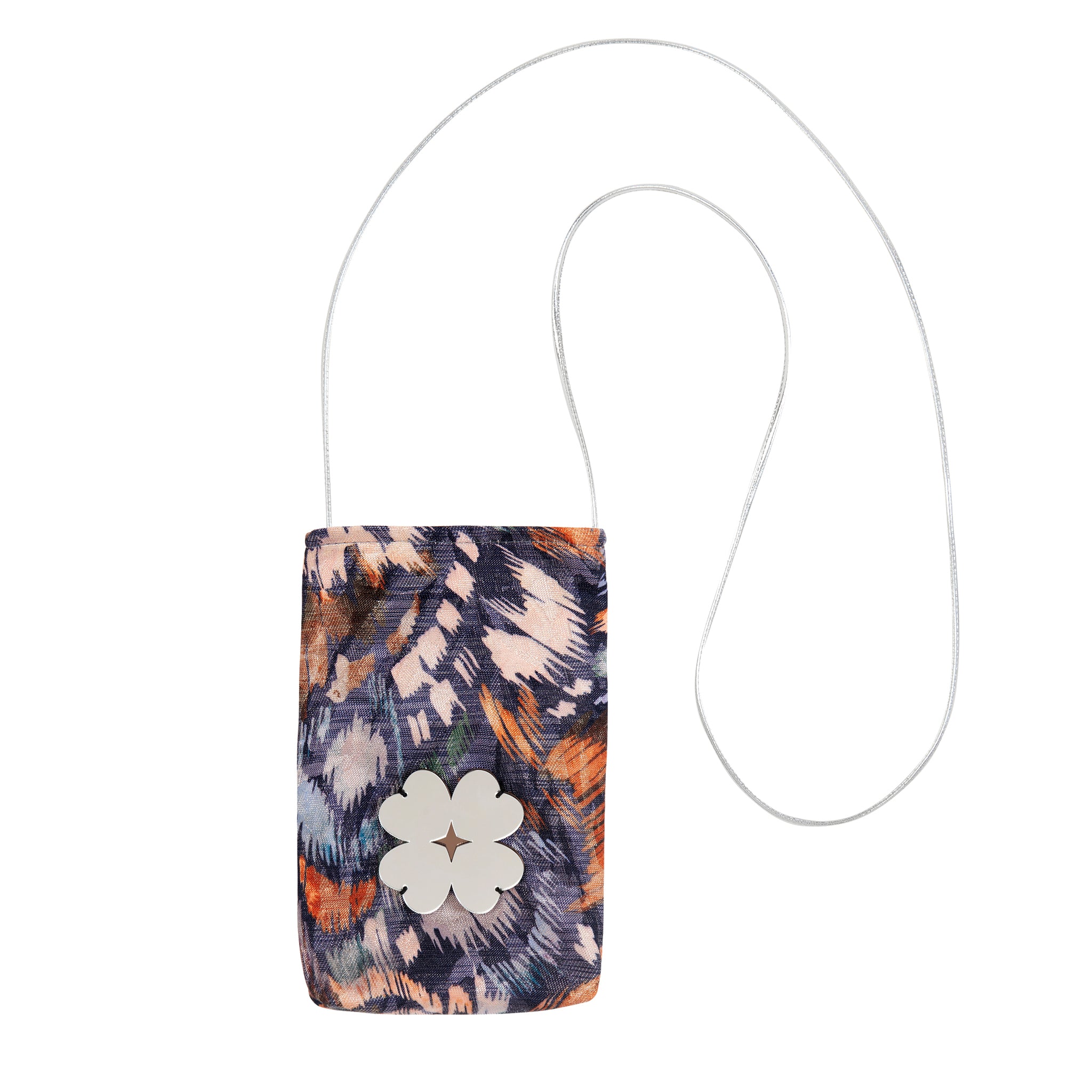 EV Mobile Pouch | Feathers Flower