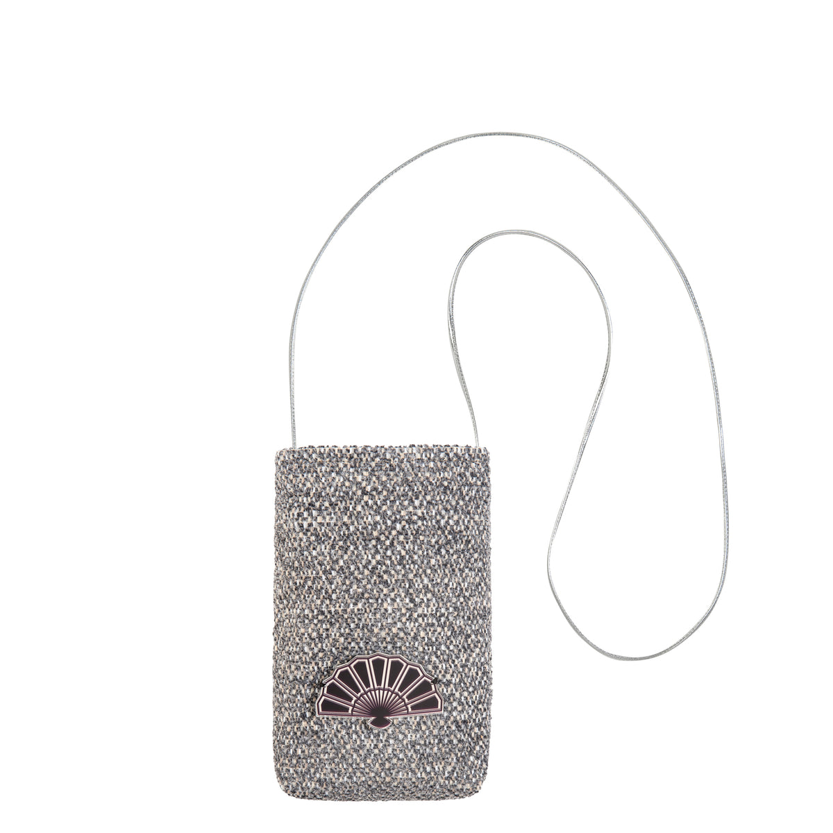 EV Phone Pouch | Mixed Grey Dots Fan